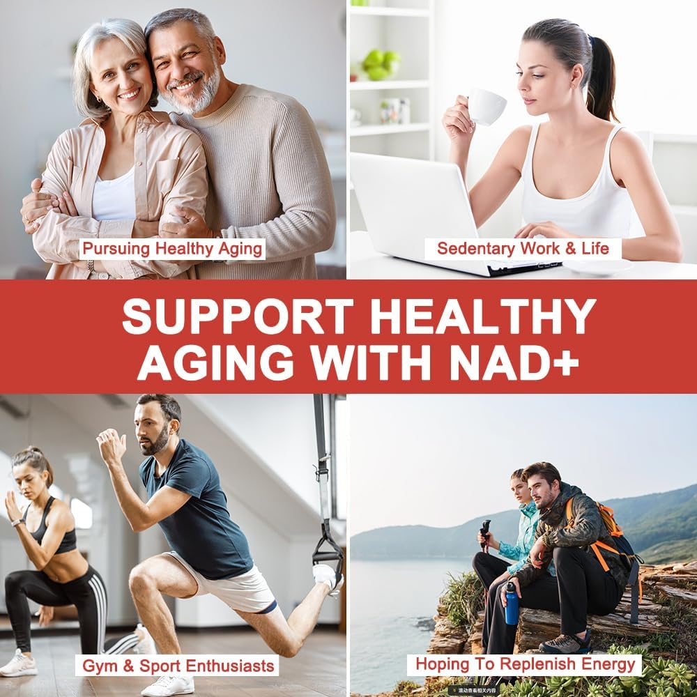 Zoone Nutra NAD Supplement 1200mg with Nicotinamide Riboside, PQQ & Resveratrol – Advanced Cellular Energy & Longevity Support – Anti-Aging Formula for Mental Clarity – 30 Packets Zoone NutraAu supplements