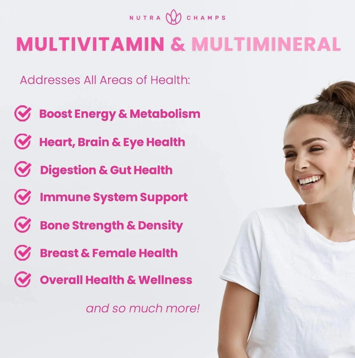 NutraChamps Biotin Gummies (2 Pack) and Womens Multivitamin Gummies (2 Pack) 4 Pack Bundle NutraChampsAu supplements