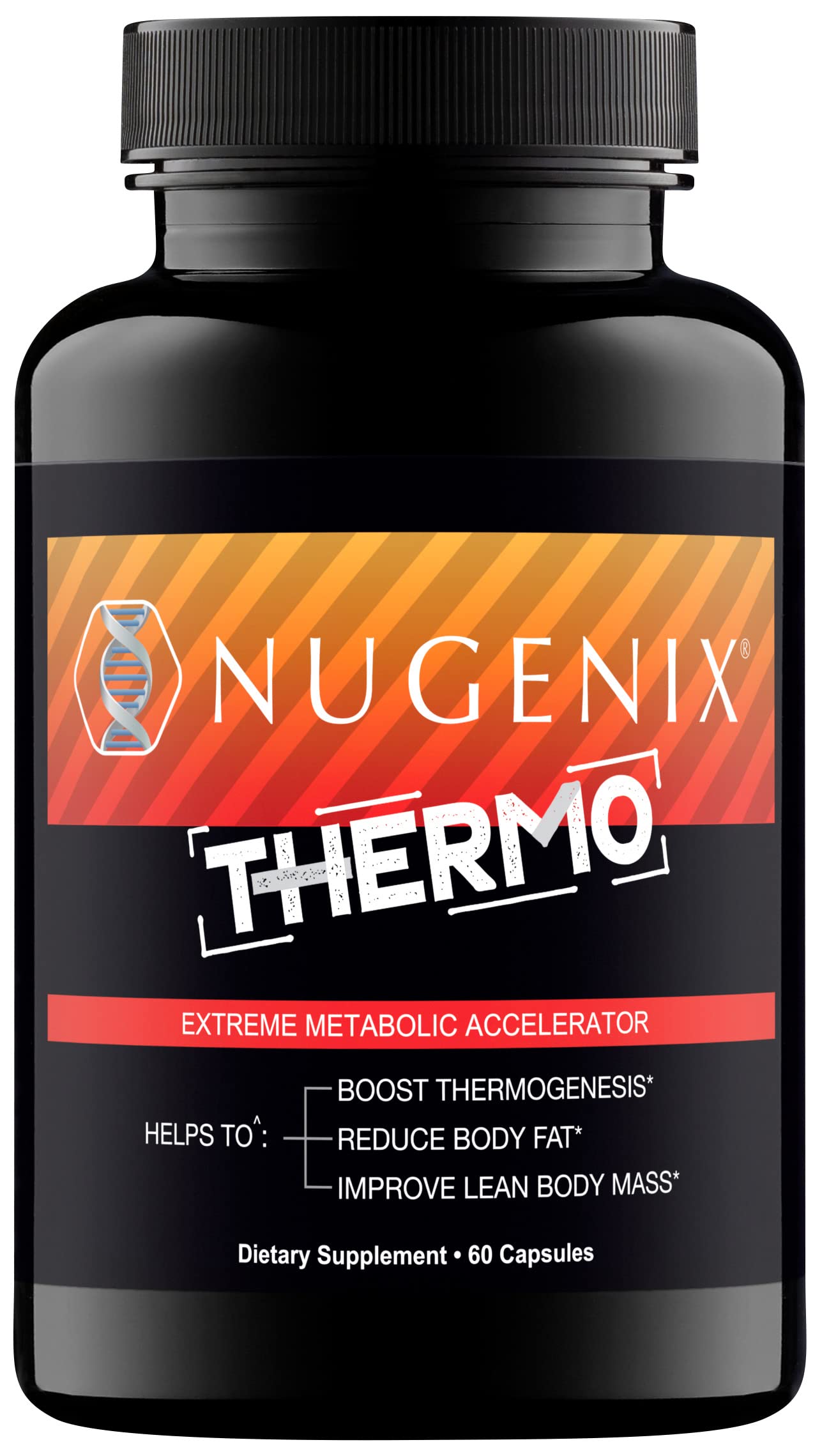 Nugenix Thermo - Thermogenic Fat Supplement Pills for Men, Extreme Metabolic Accelerator, 60 Count NugenixUS supplements