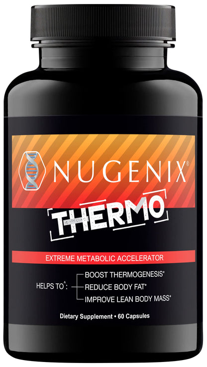Nugenix Thermo - Thermogenic Fat Supplement Pills for Men, Extreme Metabolic Accelerator, 60 Count NugenixUS supplements