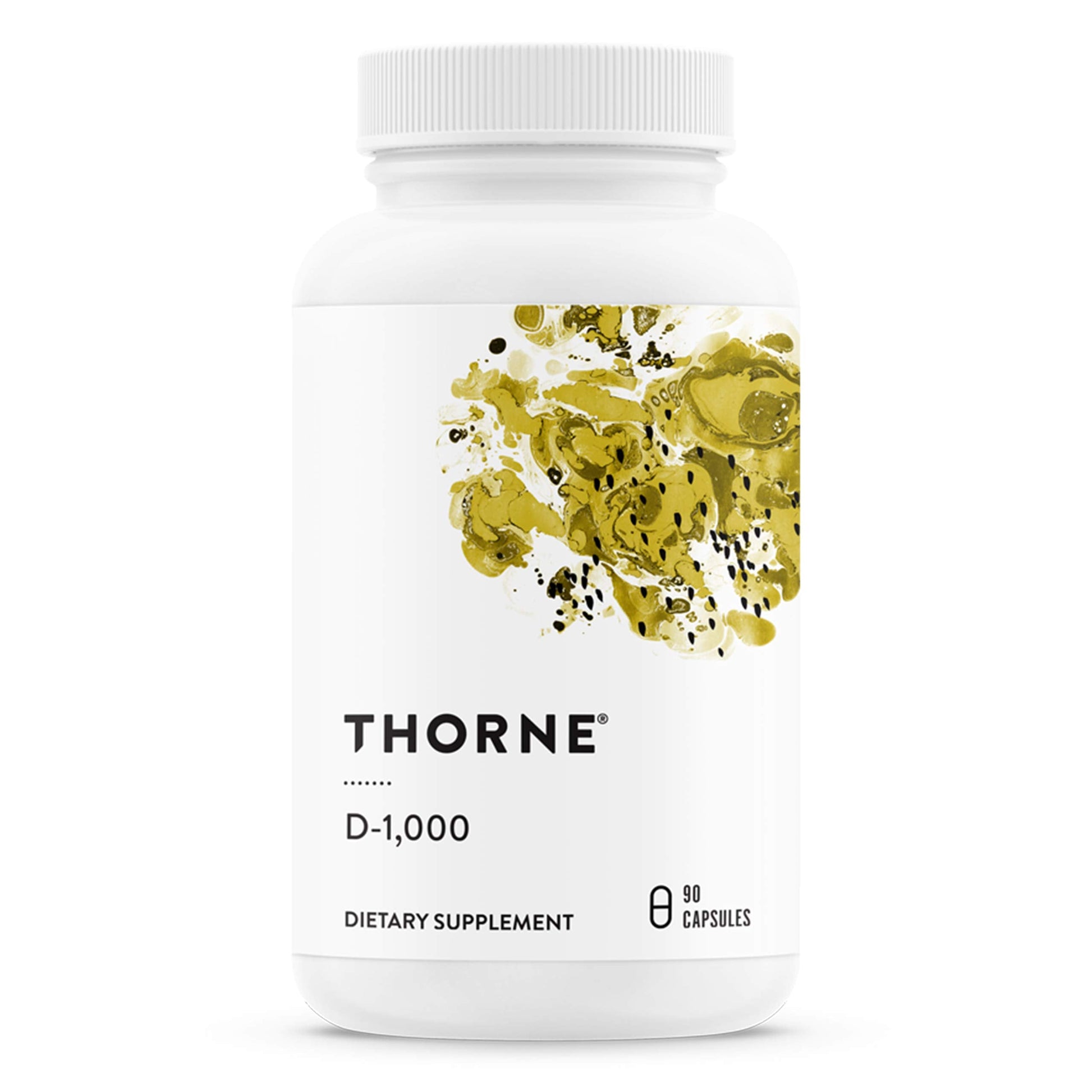 THORNE Vitamin D-1000 - Vitamin D3 Supplement - 1,000 IU - Support Healthy Bones THORNEUS supplements