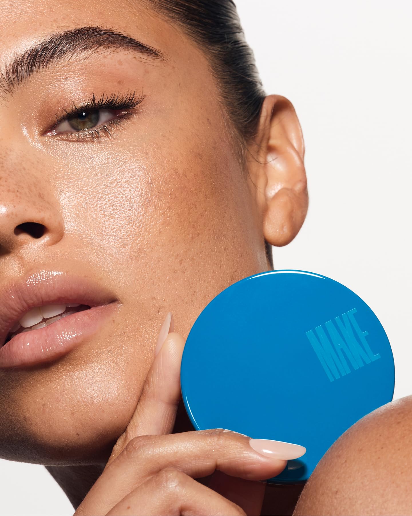 MAKE Beauty Skin Mimetic Microsuede Bronzer Powder - Matte Bronzing Powder Contour, Buildable Formula, Non Comedogenic, Long Lasting Color. Shade - Equinox for Medium to Deep Skin MAKEAu supplements