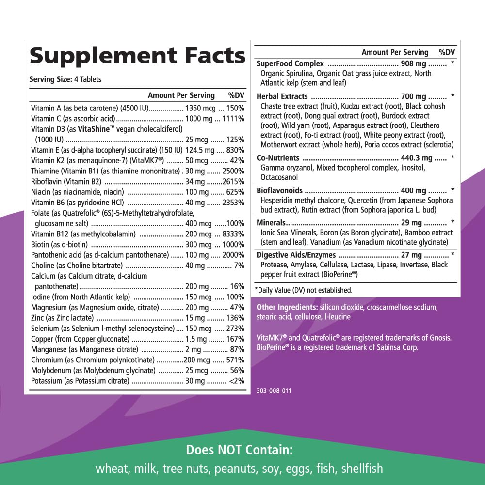Pure Essence Labs ProFema - Multivitamin for Women - Natural Menopause Relief Supplement - Promotes Hormone Balance, Reduces Hot Flashes, Mood Swings, Night Sweats (60 Capsules) PURE ESSENCE LABSAu supplements