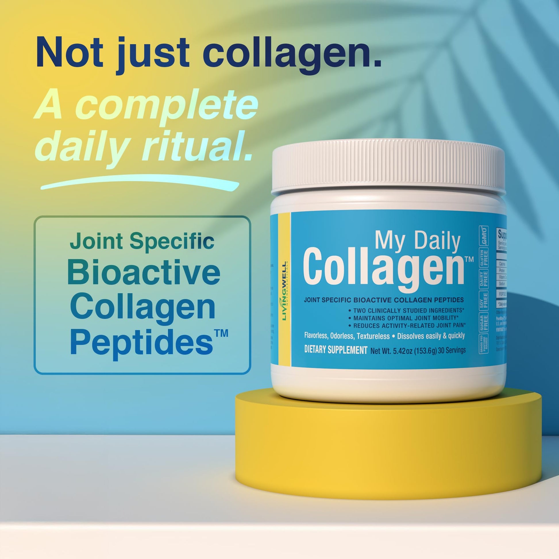 Premium Collagen Peptides Type 1 & 3 Collagen Powder - Hydrolyzed Bovine with Protein & Vitamin C – Unflavored Powdered Peptides Protein for Men and Women Joint & Cartilage Health – 30 Servings My Daily CollagenAu supplements