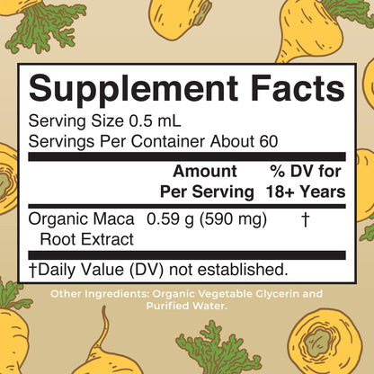 MaryRuth’s USDA Organic Maca Root Liquid Drops | Vegan | Non-GMO | Gluten Free | Alcohol Free | 1 Fl Oz MARYRUTH'SUS supplements