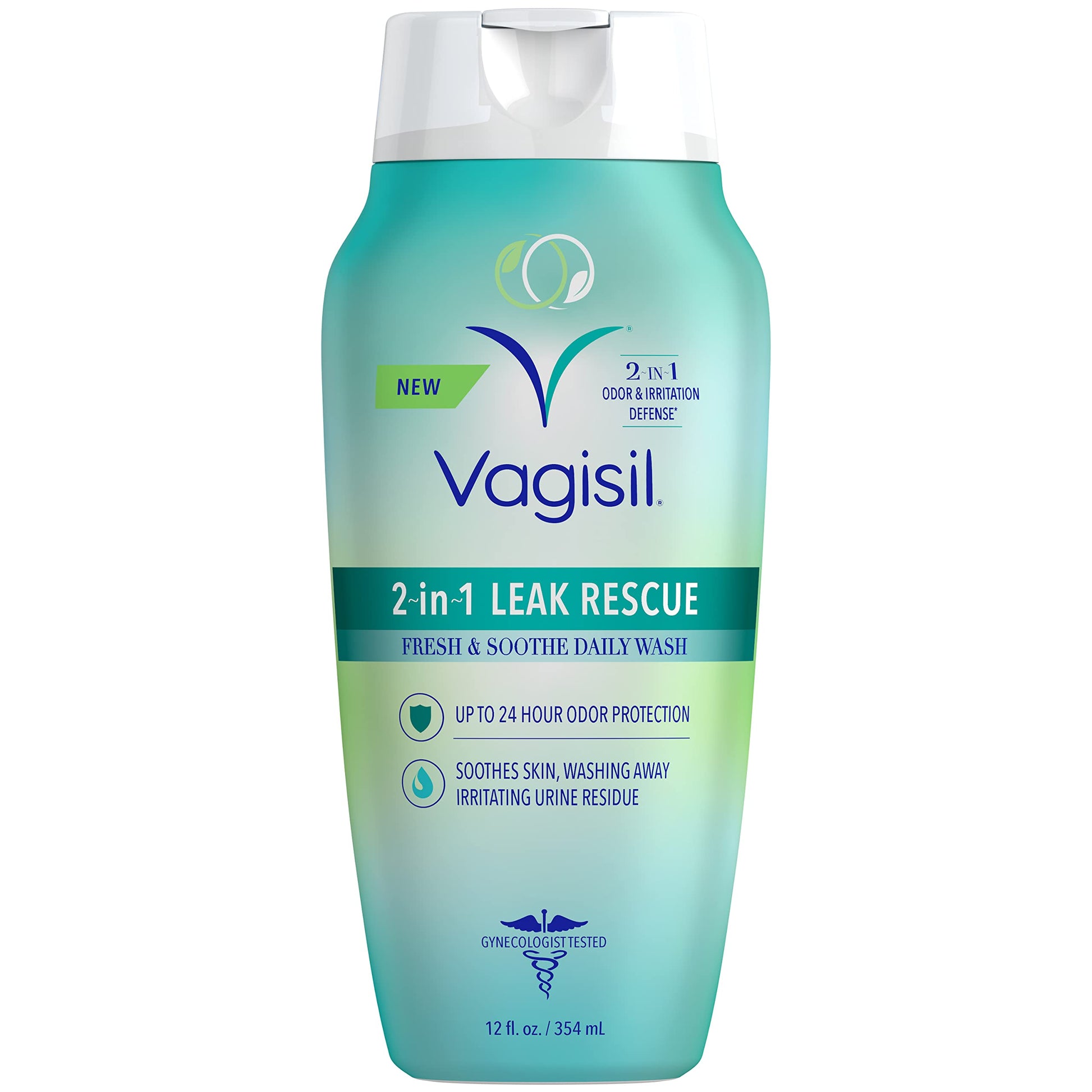 Vagisil 2-in-1 Leak Rescue Daily Intimate Feminine Wash for Women, Gynecologist Tested & Hypoallergenic VagisilAu supplements