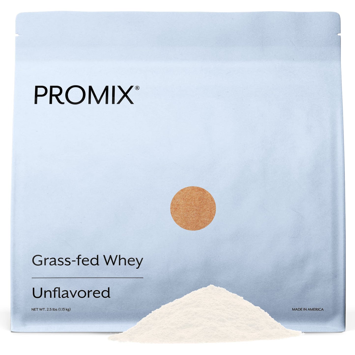 Promix Whey Protein Powder, Unflavored - 2.5lb Bulk - Grass-Fed & 100% All Natural ProMix NutritionUS supplements