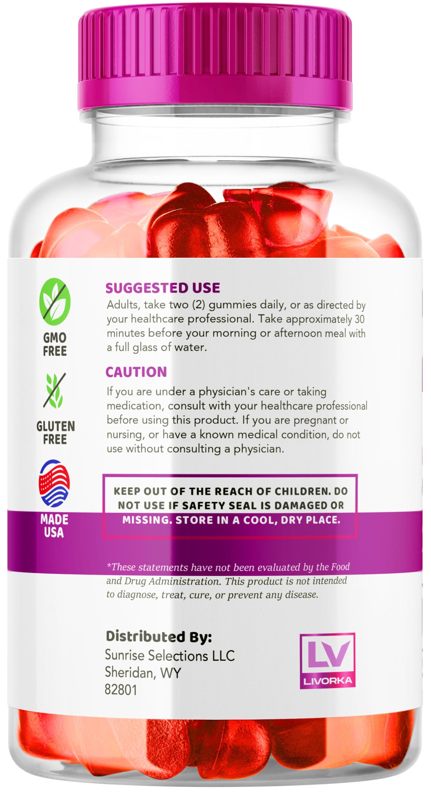 5 Pack - Bliss Keto ACV Gummies Advanced Weight Loss, Bliss ACV Active Gummies LIVORKAUS supplements