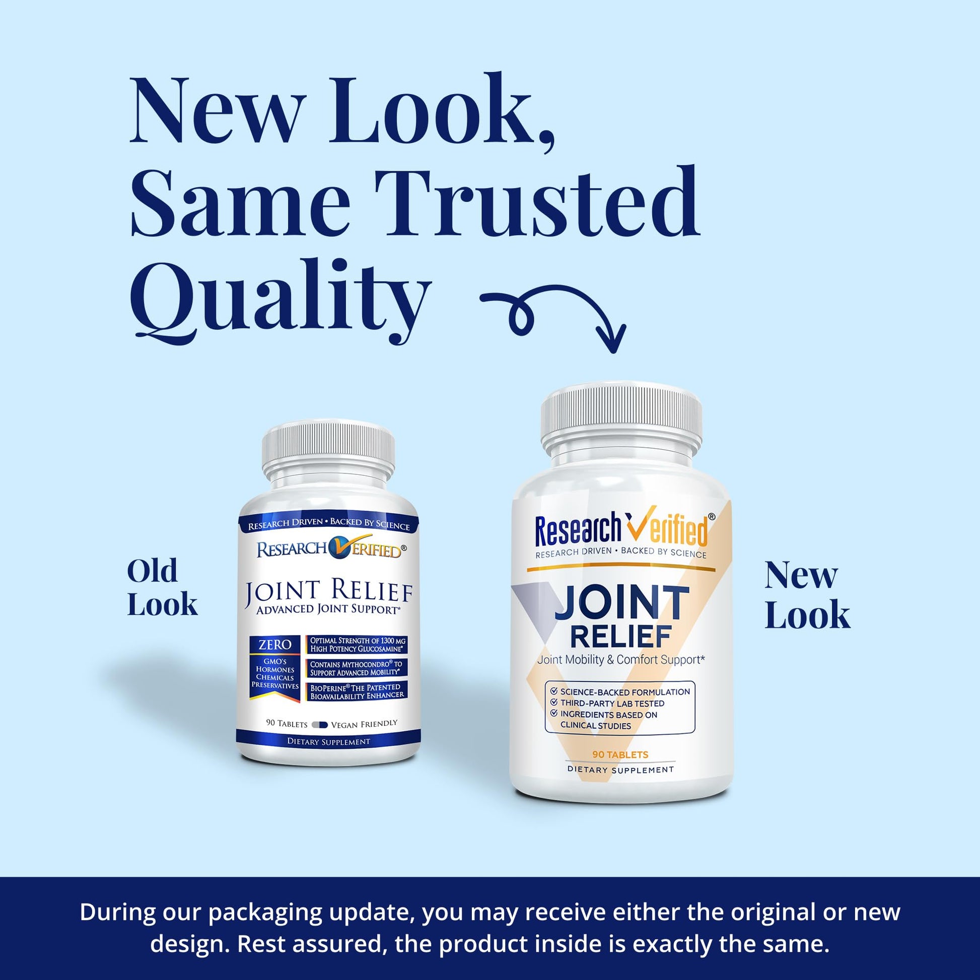 Research Verified Joint Support - Glucosamine, MSM, Turmeric, Boswellia, BioPerine - Vegan - 270 Capsules - 3 Month Supply Research VerifiedAu supplements
