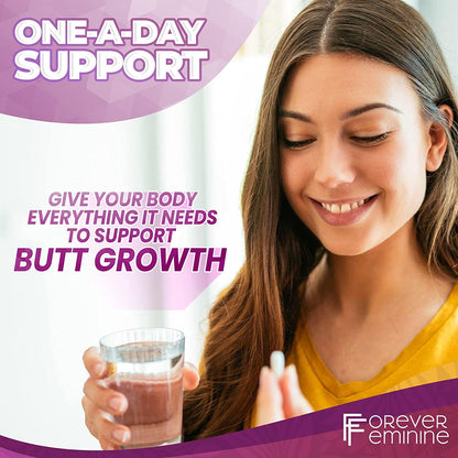Forever Feminine Premium Butt Enhancement Pills - Booty Enlargement Pills - Shape Forever FeminineUS supplements