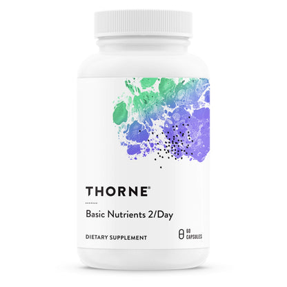 THORNE Basic Nutrients 2/Day - Comprehensive Daily Multivitamin with Optimal Bioavailab THORNEUS supplements