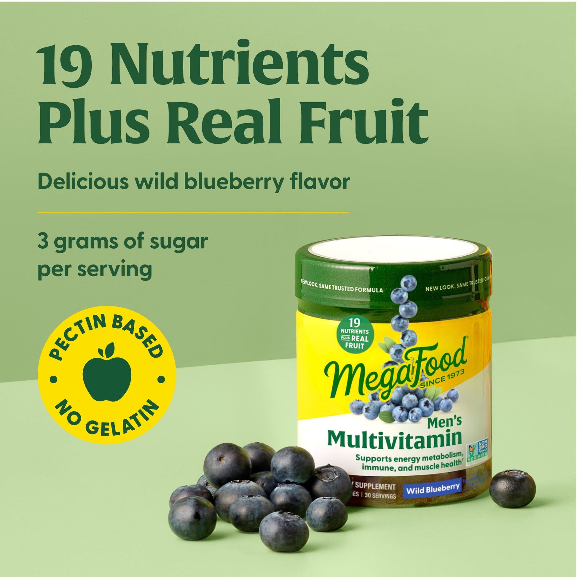 Megafood, Multivitamin Mens Wild Blueberry Gummy, 60 Count MegaFoodAu supplements