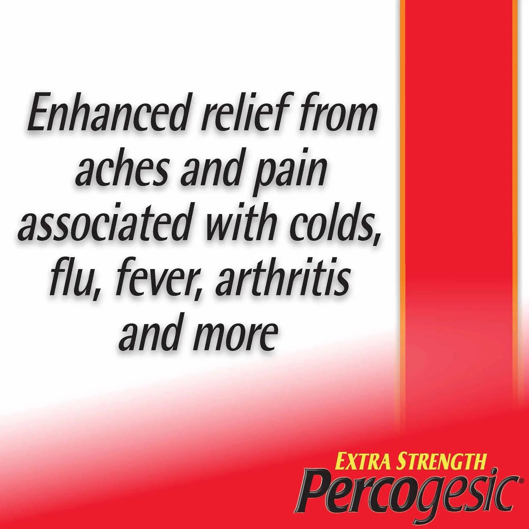 Percogesic Extra Strength Acetaminophen & Diphenhydramine Pain Relief, Fast-Acting Aspirin-Free Fever Reducer & Antihistamine, 60 Count PercogesicAu supplements
