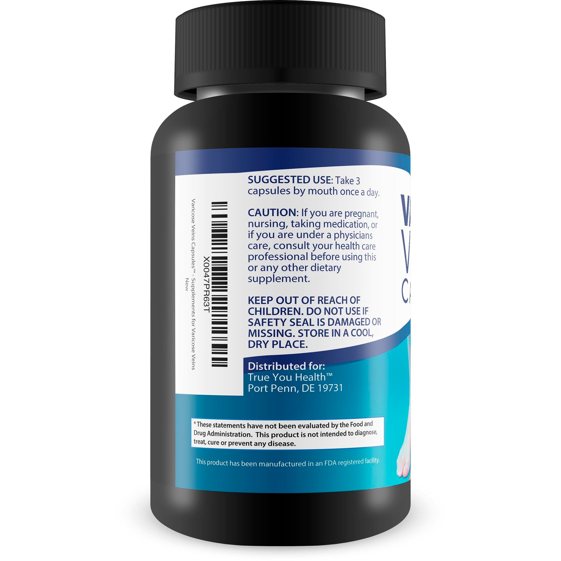 Varicose Veins Capsules - Our Best Natural Varicose Veins Treatment - Varicose Vein Supplement Anti Varicose Veins Women - Herbal Varicose Veins Treatment for Legs - Herbal Remedies for Varicose Veins Happy Health MarketplaceAu supplements