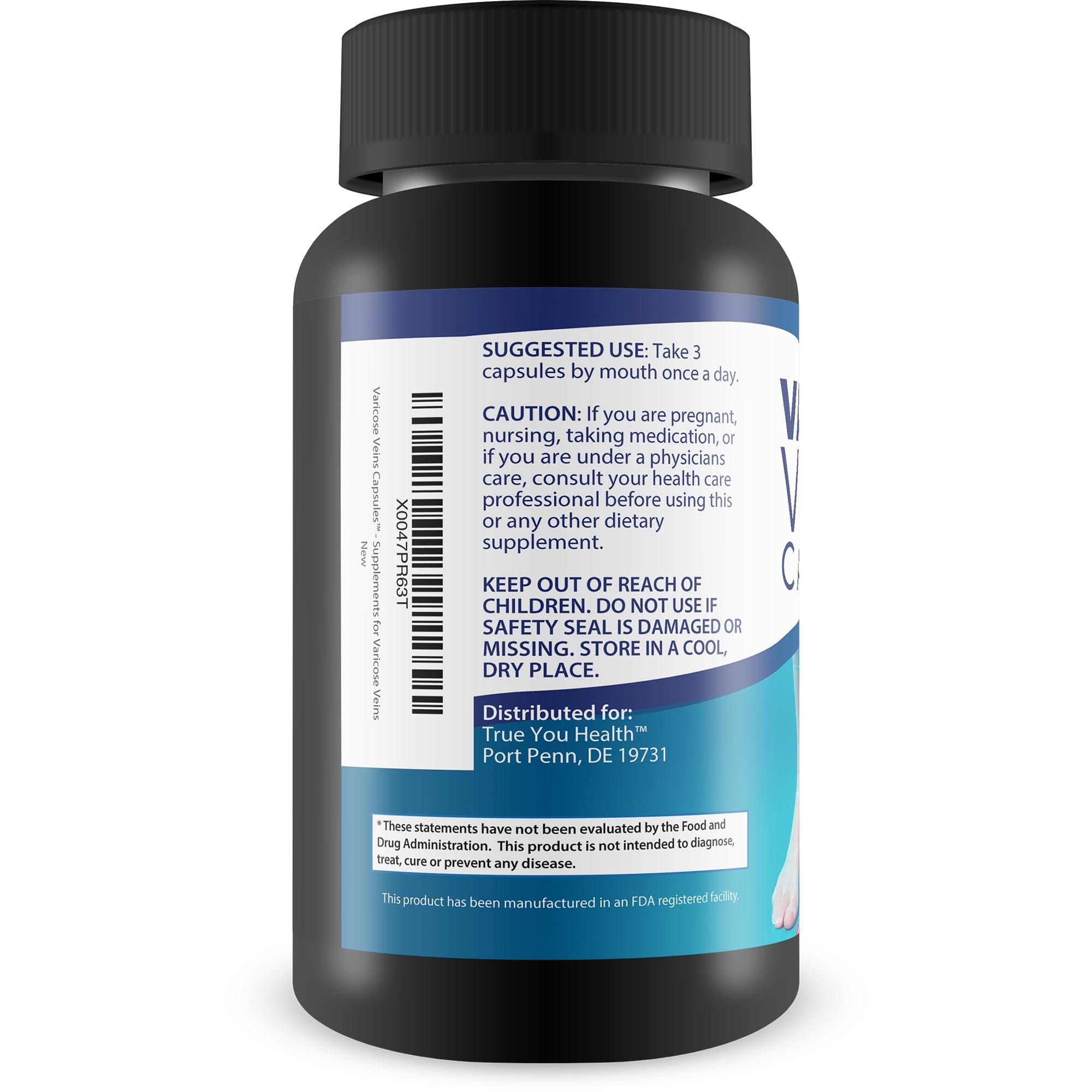 Varicose Veins Capsules - Our Best Natural Varicose Veins Treatment - Varicose Vein Supplement Anti Varicose Veins Women - Herbal Varicose Veins Treatment for Legs - Herbal Remedies for Varicose Veins Happy Health MarketplaceAu supplements
