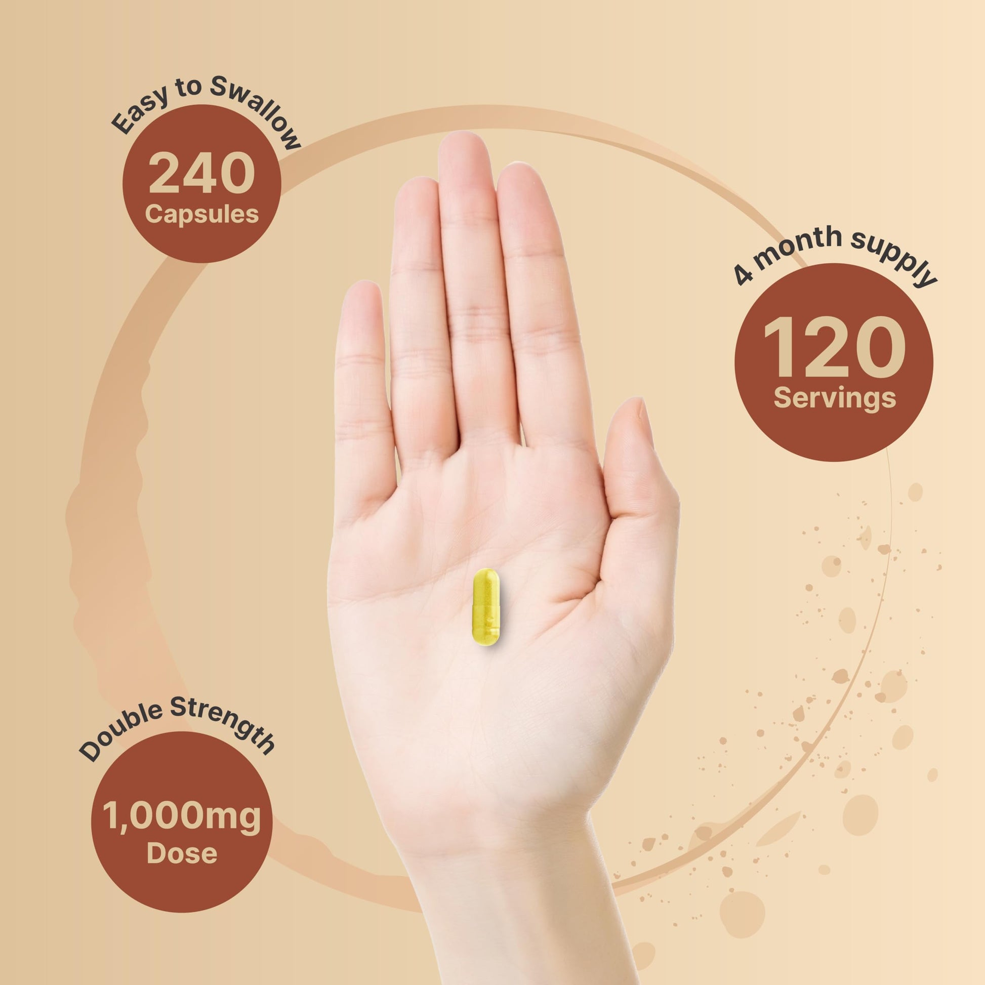 NatureBell Quercetin 1000mg Per Serving | 240 Capsules, Ultra Strength Quercetin NatureBellAu supplements
