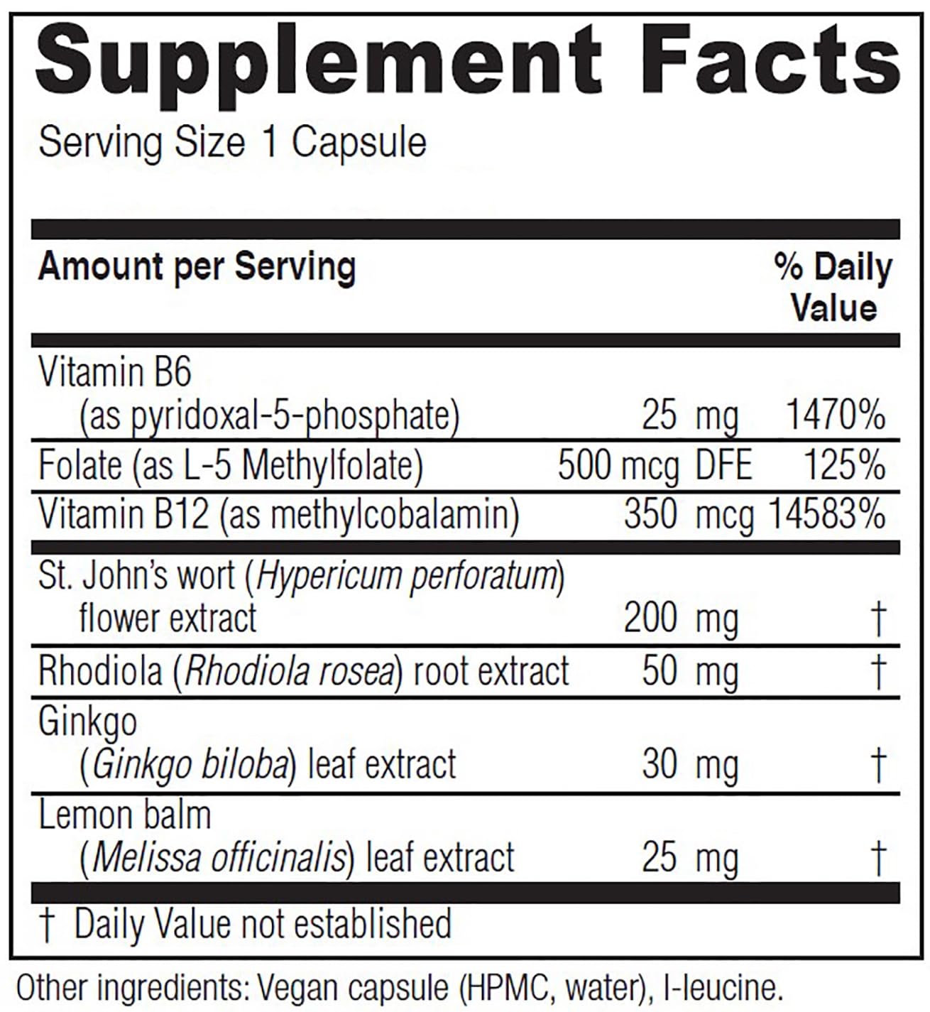 Vitanica Uplift, Mood and Emotional Support, Vegan, 60 Capsules VitanicaAu supplements