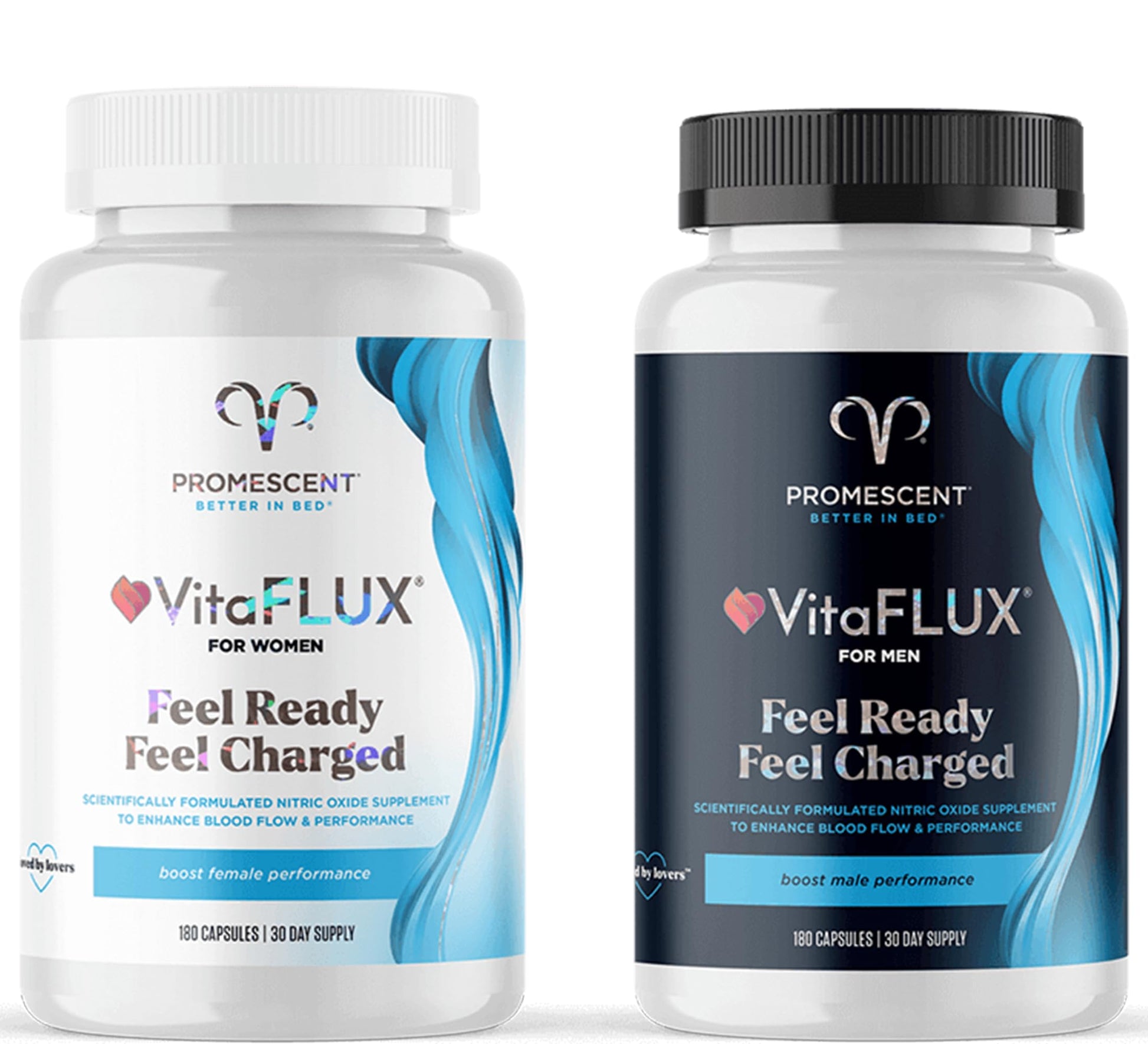 VitaFLUX Triple Power Nitric Oxide Supplement for Male Performance + VitaFLUX Women's PromescentAu supplements