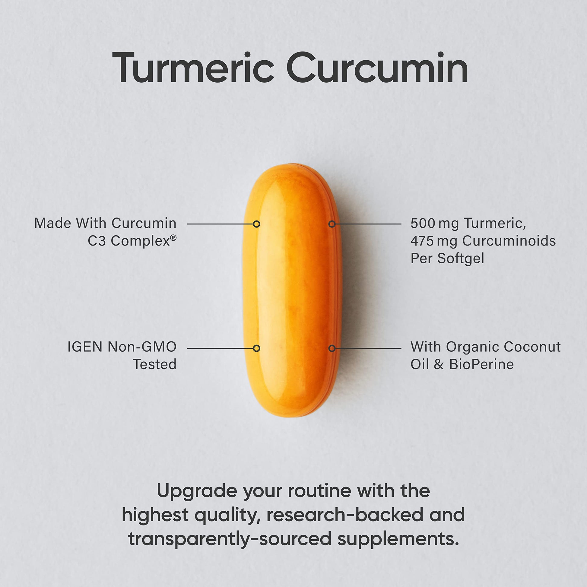Sports Research Turmeric Curcumin C3 Complex - Softgels with Bioperine Black Pepper Sports ResearchAu supplements