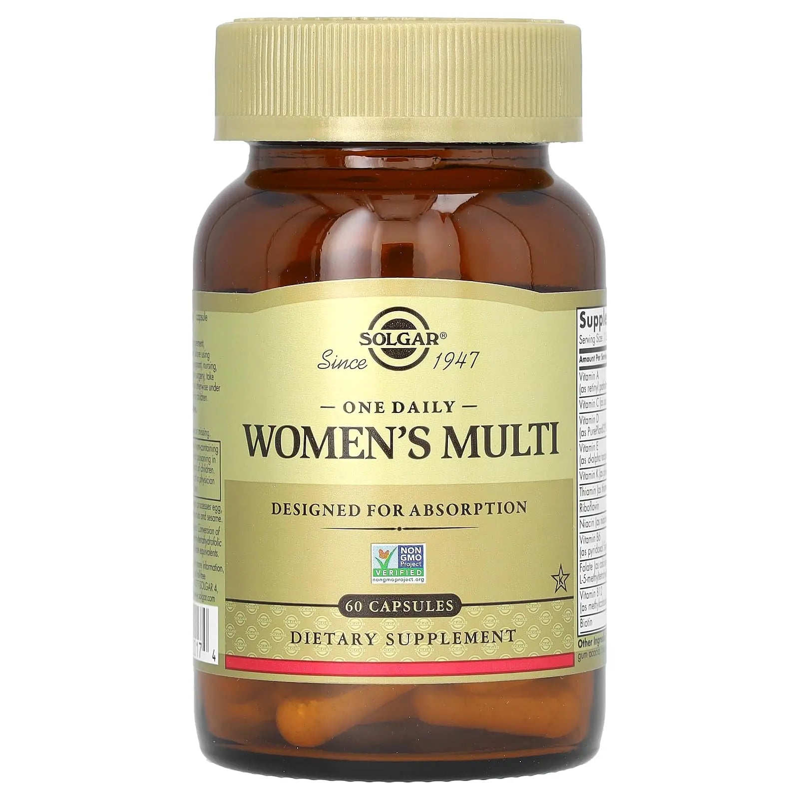 Solgar One Daily Women's Multi Whole Body Support Highly Absorbable Delayed Release Vitamin for Women, Supplement for Immune, Heart, Energy SolgarAu supplements