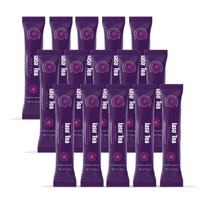 Total Life Changes Raspberry Lemonade Flavor Instant IASO Tea (15 Pack) Total Life ChangesUS supplements