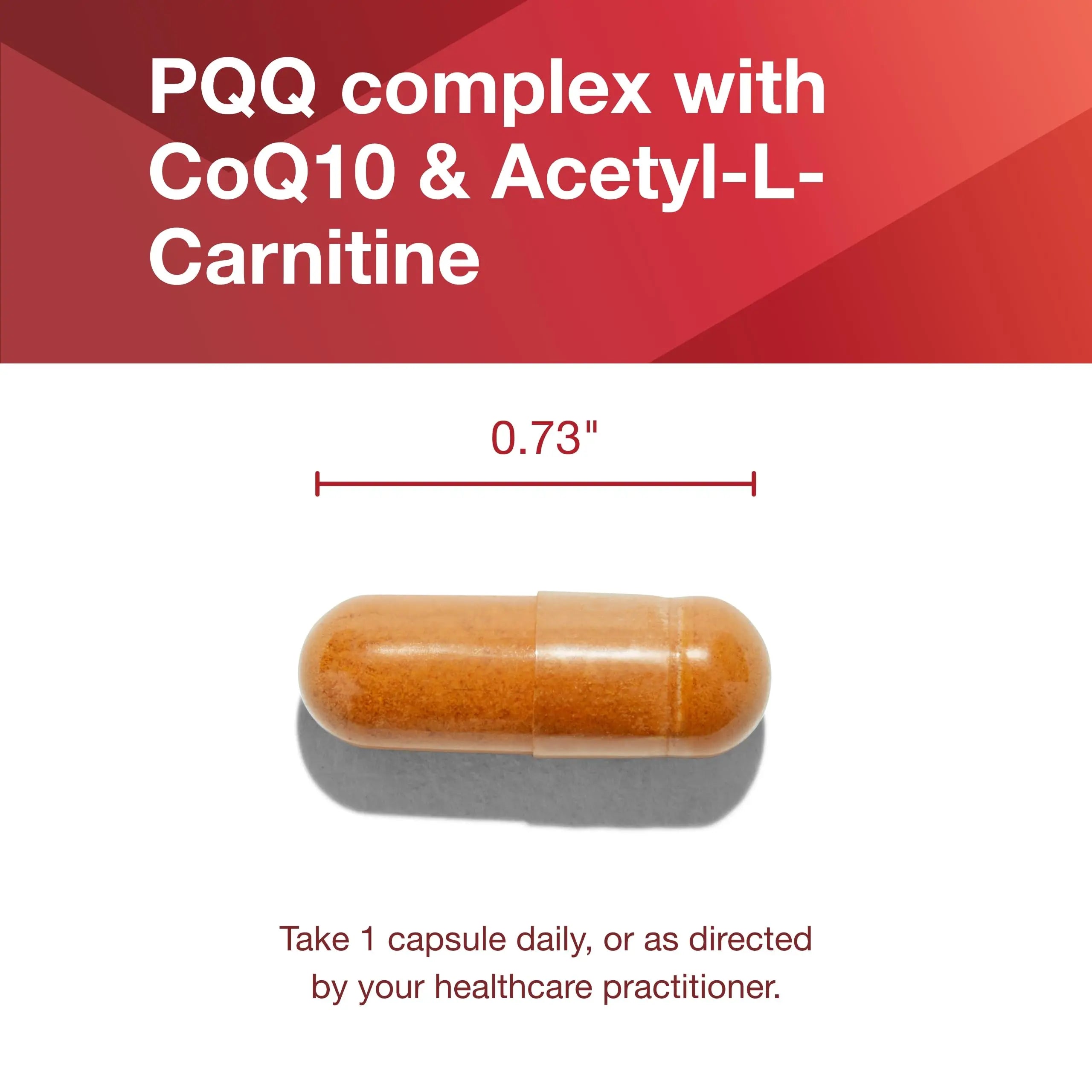 PROTOCOL FOR LIFE BALANCE PQQ Complex - Mitochondrial Health - with CoQ10 & L Carnitine - B Vitamin - Supplement for Energy - 30 Veg Caps PROTOCOL FOR LIFE BALANCEAu supplements