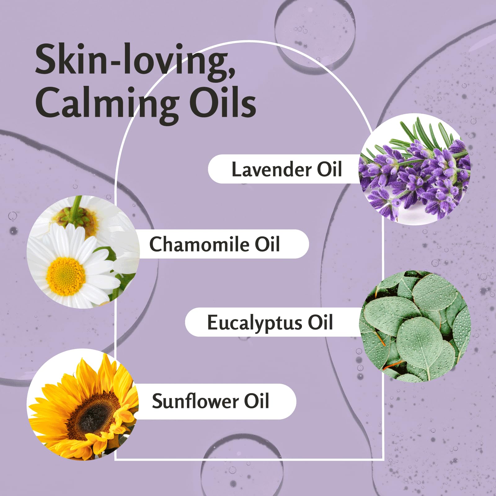 Lavender Massage Oil with Collagen and Stem Cells - Skin Tightening Massage Oil for Mass M3 NaturalsAu supplements