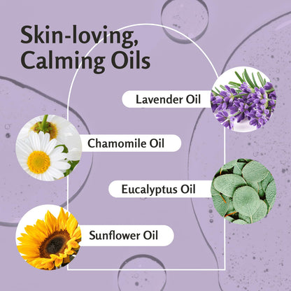 Lavender Massage Oil with Collagen and Stem Cells - Skin Tightening Massage Oil for Mass M3 NaturalsUS supplements