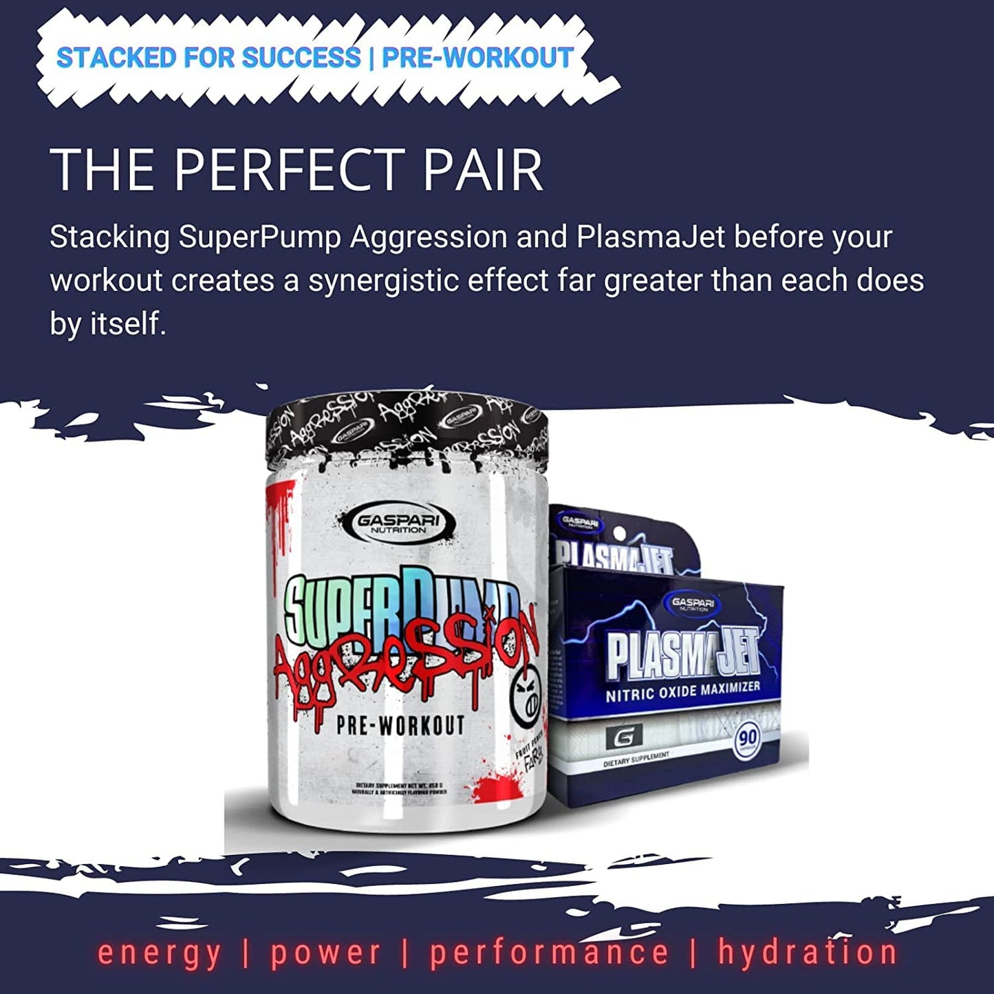 Gaspari Nutrition SuperPump Aggression Pre-Workout: Energy, Focus, Endurance and Recovery Gaspari NutritionUS supplements