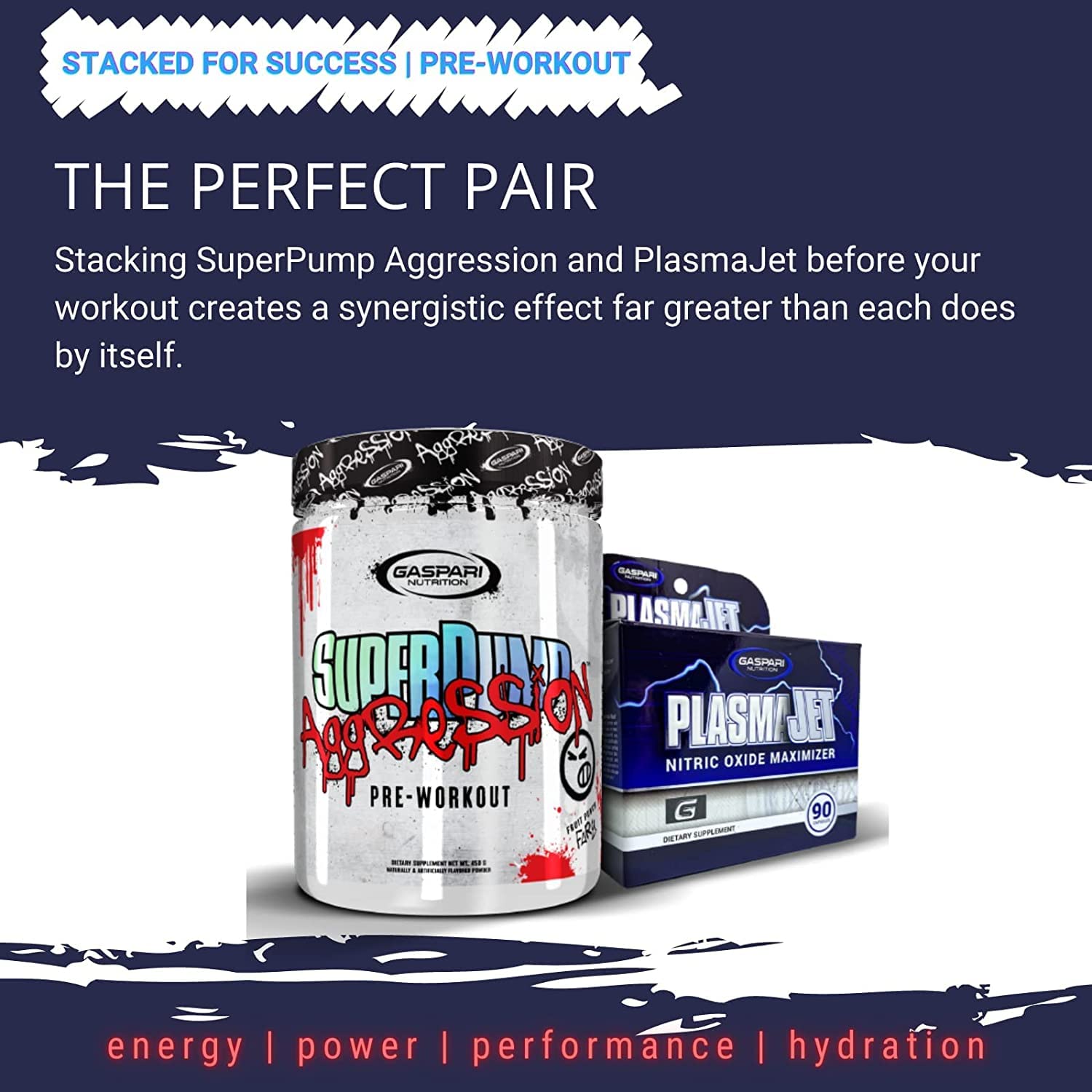 Gaspari Nutrition SuperPump Aggression Pre-Workout: Energy, Focus, Endurance and Recovery Gaspari NutritionAu supplements