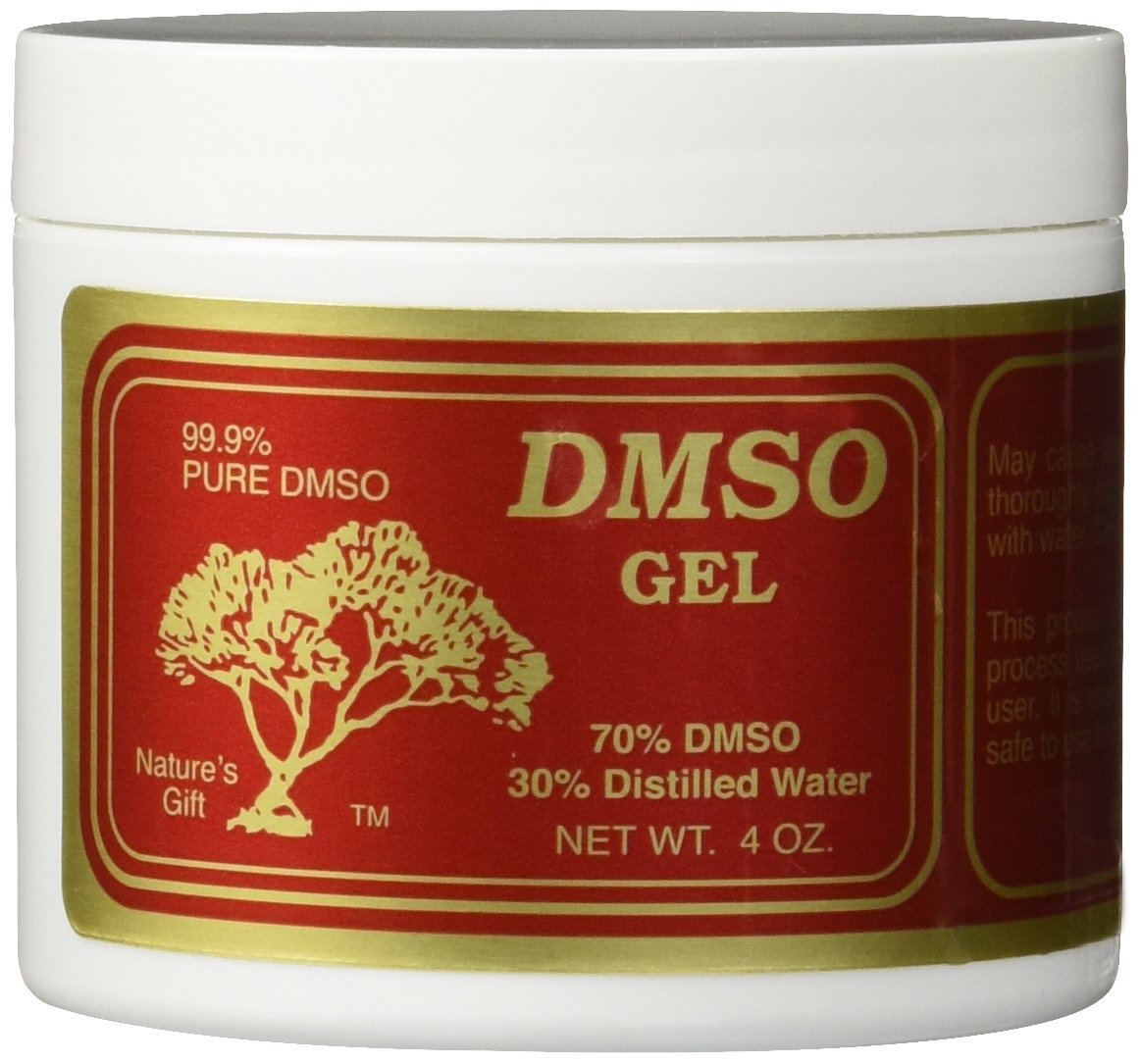 Dmso Gel, Unfragranced, 4 Ounce Nature's Gift DMSOAu supplements
