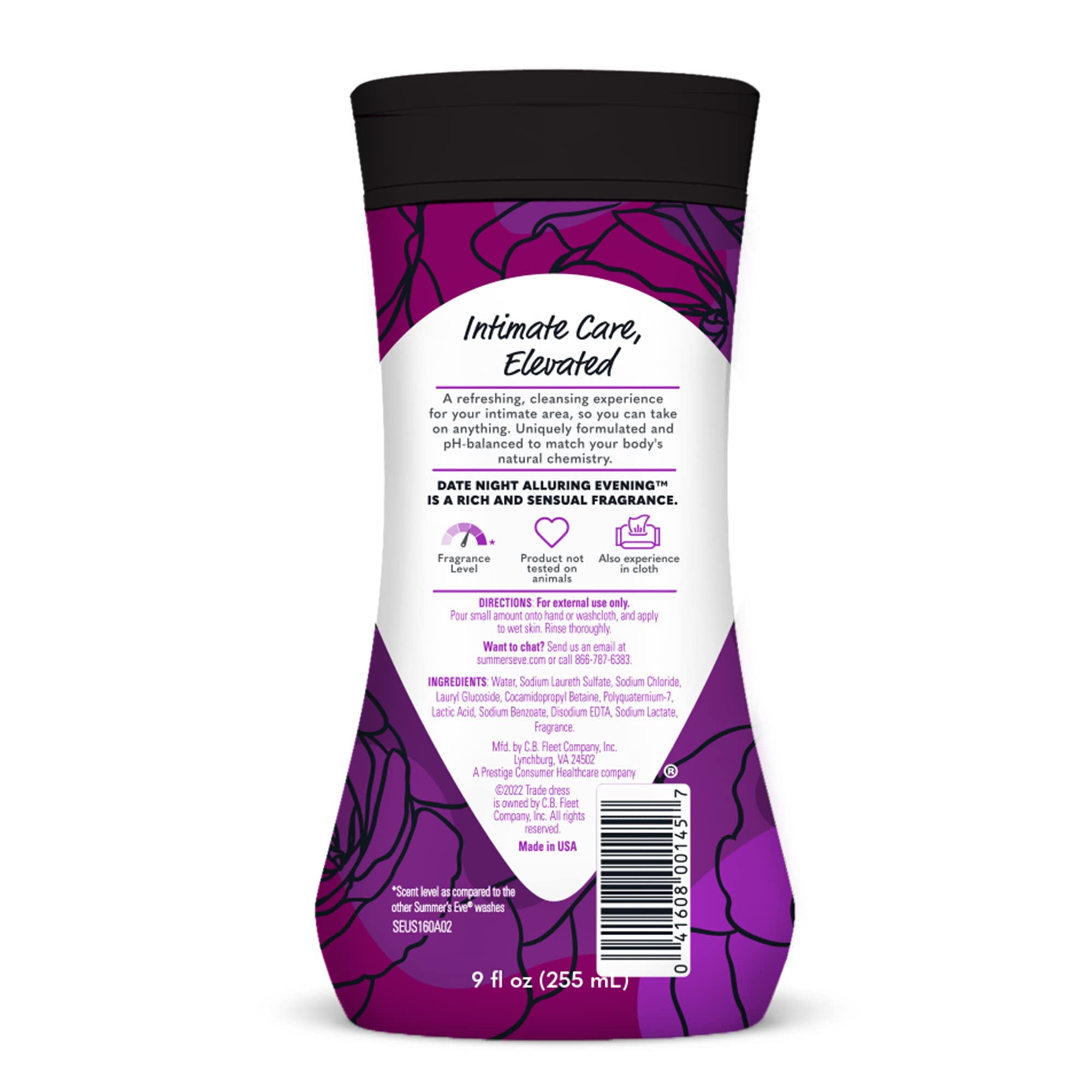 Summer’s Eve Date Night Alluring Evening Refreshing Daily All Over Feminine Body Wash Summer's EveAu supplements