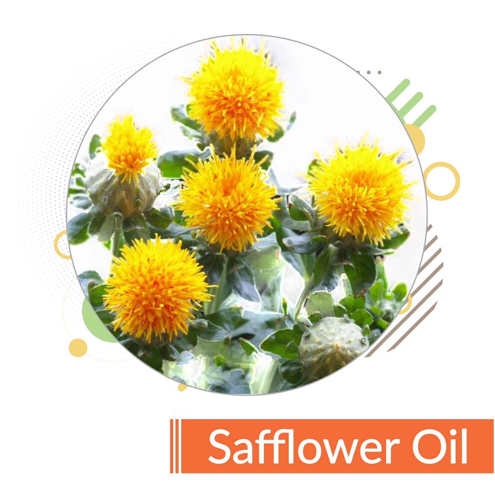Crysalis Safflower (Carthamus Tinctorius) Oil - 0.51 Fl Oz (15ml) CrysalisAu supplements