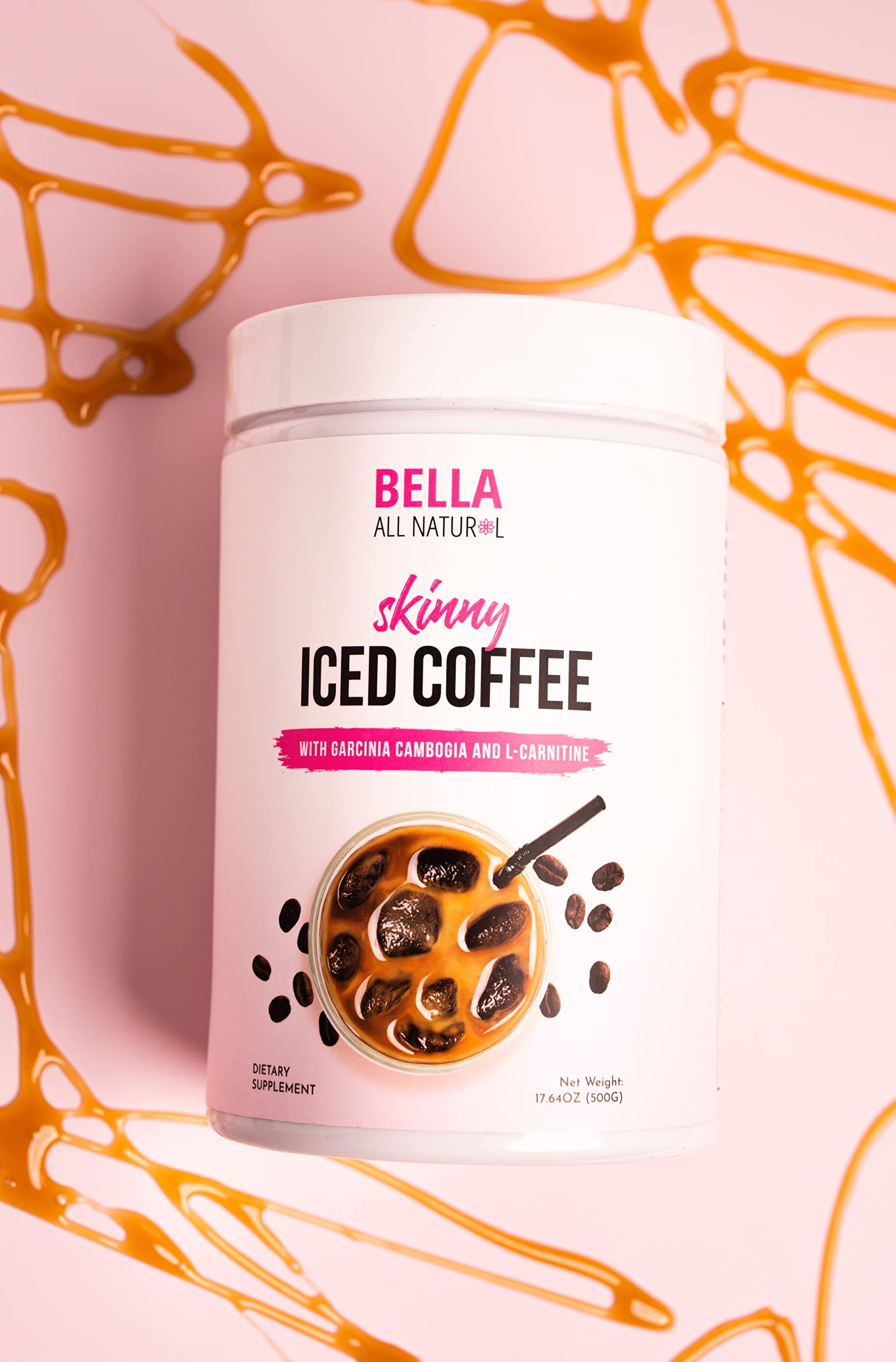 Bella All Natural Skinny Iced Coffee - Good Taste - 500 Grams Bella All NaturalUS supplements