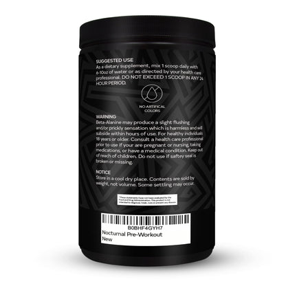 The Supplement Co Nocturnal Pre Workout - No Caffeine Night Time Preworkout for Men The Supplement CoUS supplements