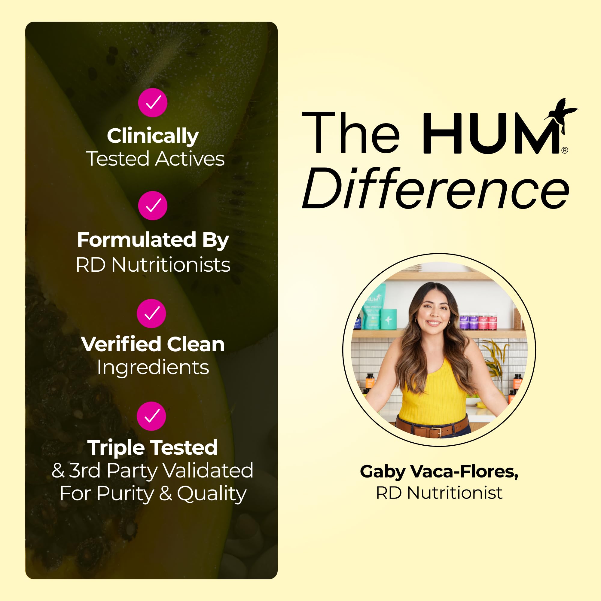 HUM Complete Prenatal Multivitamin for Women with Folate, DHA, and Choline, 23 Nutrients for Daily Support, Gluten Free, Non GMO Supplement for Pre, During, and Post Pregnancy, 30 Vegan Capsules HUMUS supplements
