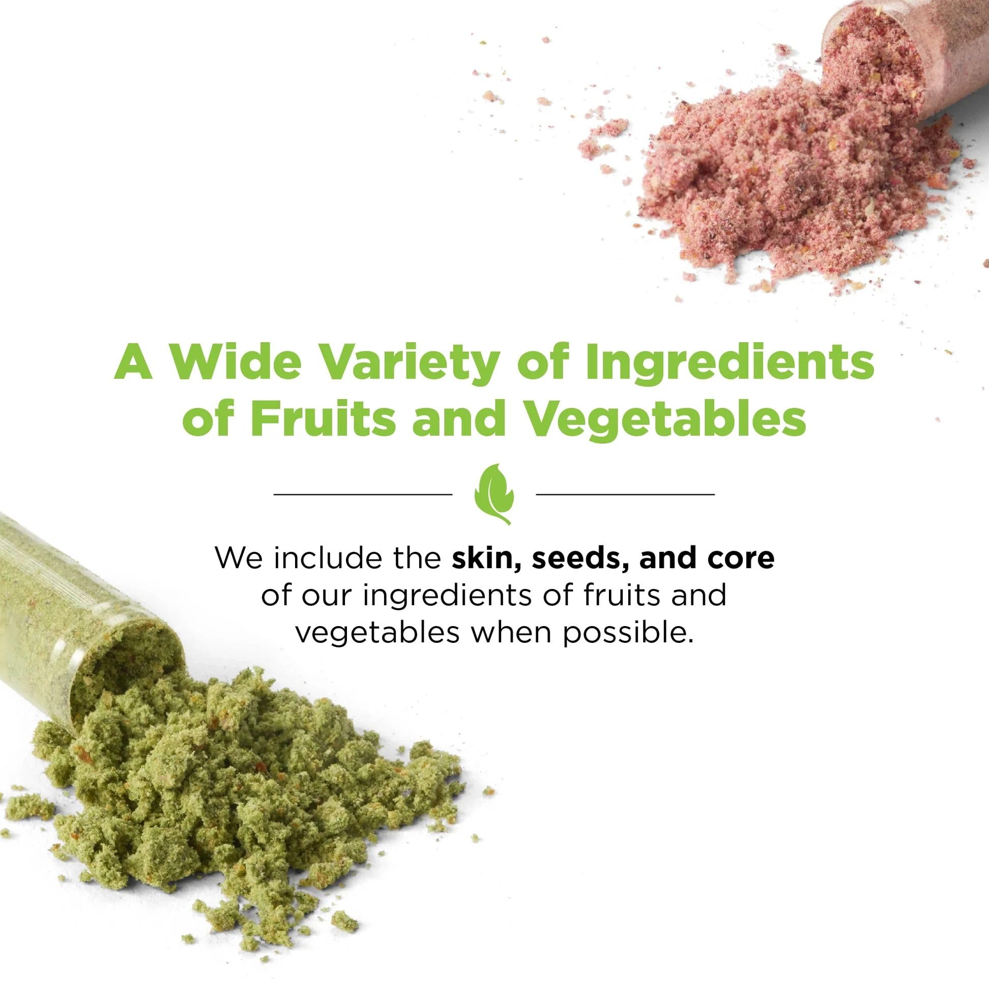 Balance of Nature Fruits & Veggies Supplements - Whole Fruit and Vegetable Ingredients for Women, Men, and Kids - 90 Fruits Capsules, 90 Veggies Capsules - 1 Set Balance of NatureAu supplements