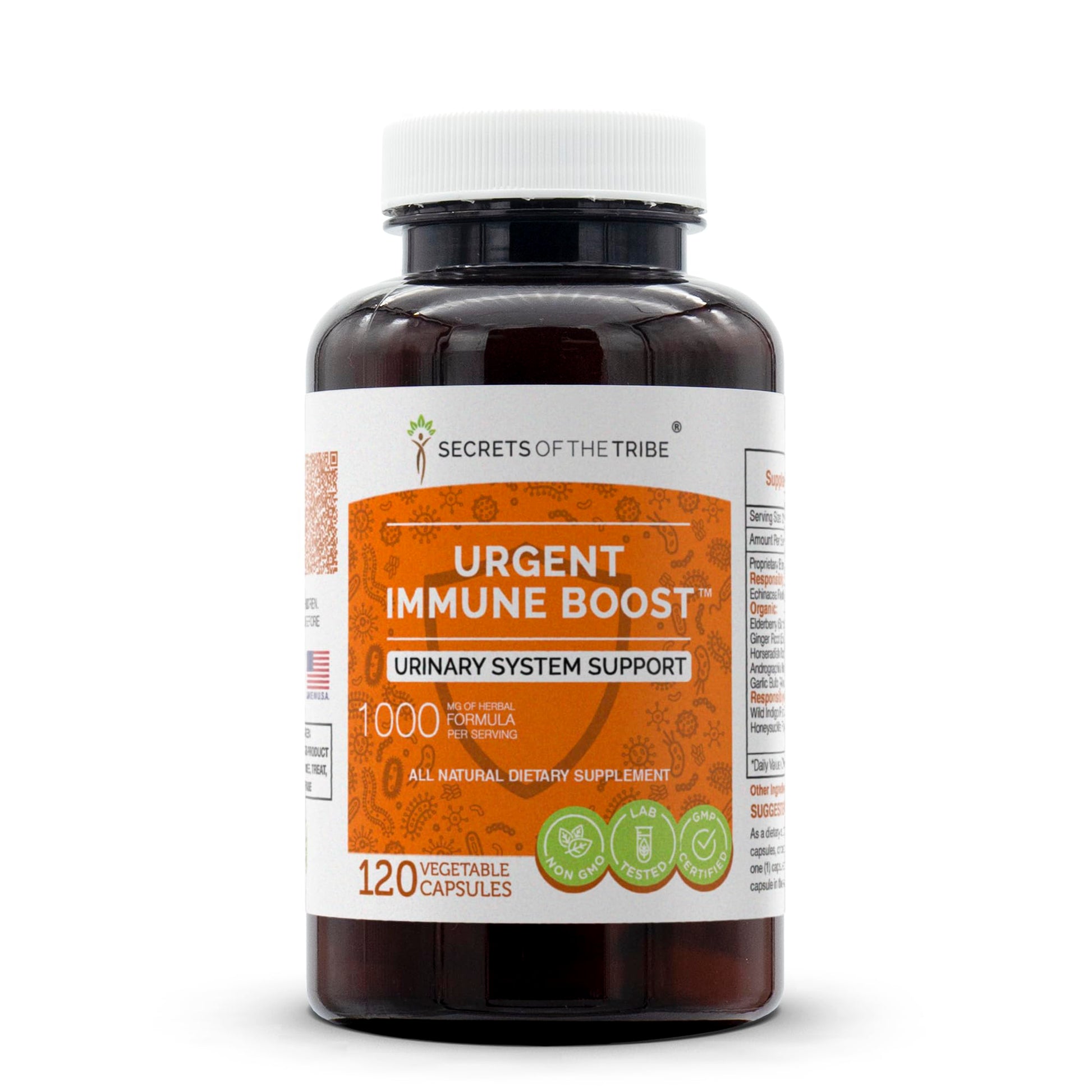 Secrets of the Tribe - Urgent Immune Boost, Immune Boost Formula, Herbal Supplement Blend (120 Capsules) Secrets of the TribeAu supplements