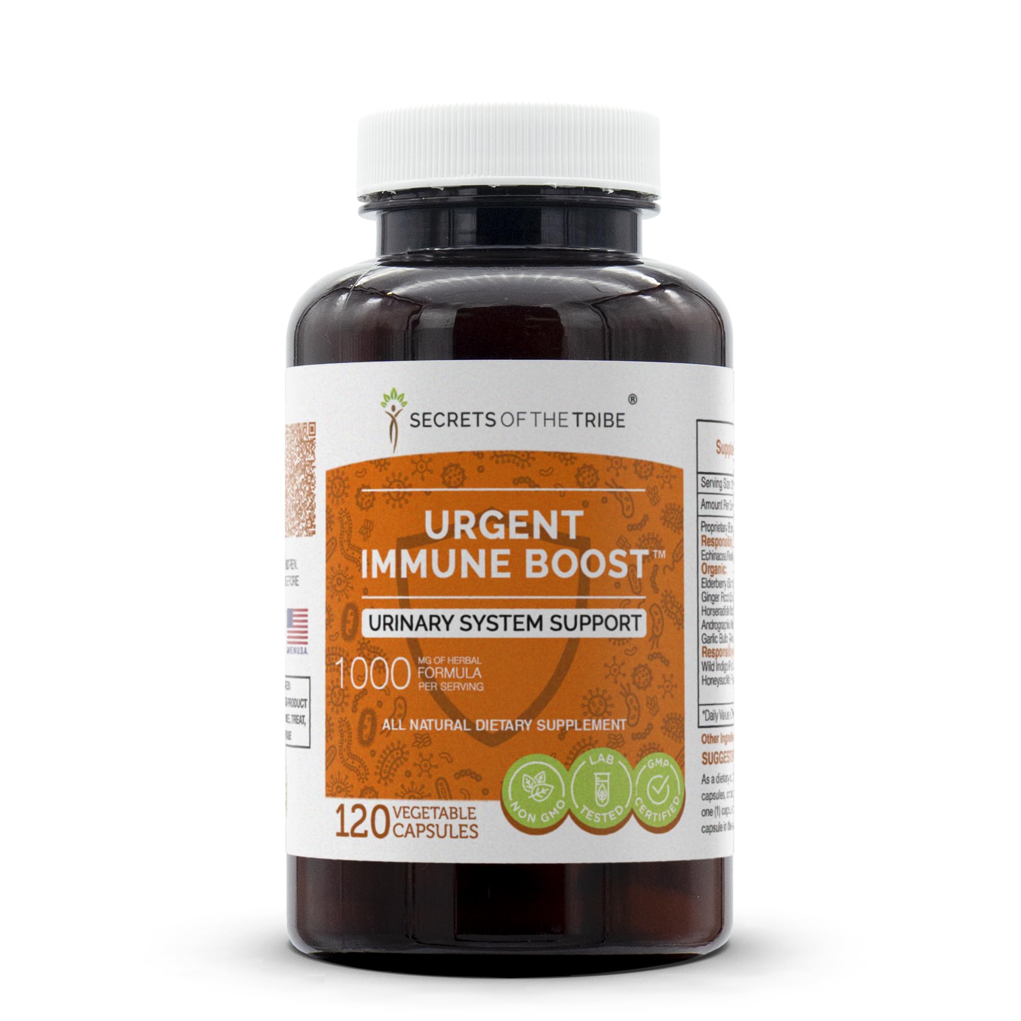 Secrets of the Tribe - Urgent Immune Boost, Immune Boost Formula, Herbal Supplement Blend (120 Capsules) Secrets of the TribeAu supplements
