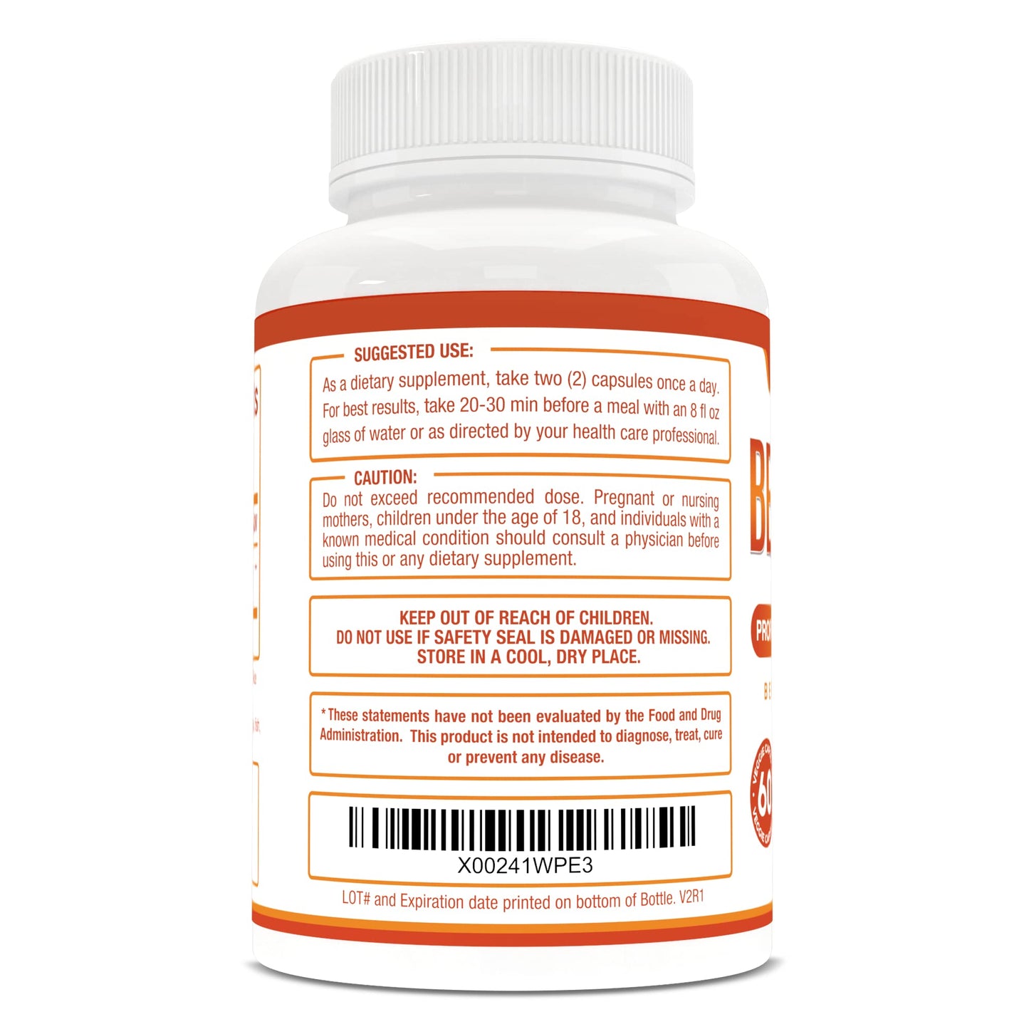 Purely Optimal Premium Berberine Supplement - 1200mg Berberine HCl, Non-GMO Purely OptimalUS supplements