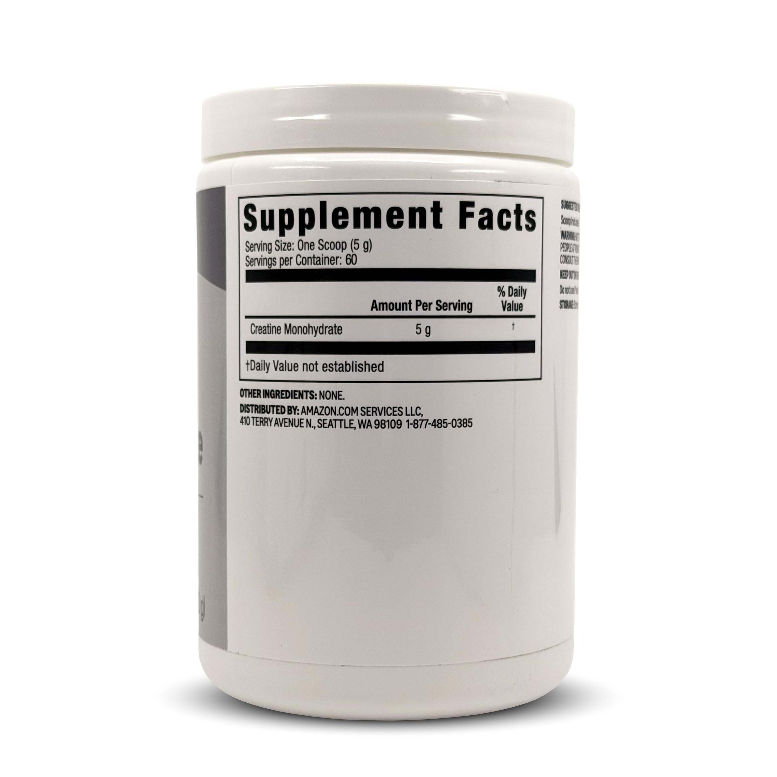 Amazon Basics Creatine Monohydrate Powder, 10.58 oz, 60 Servings Amazon BasicsAu supplements