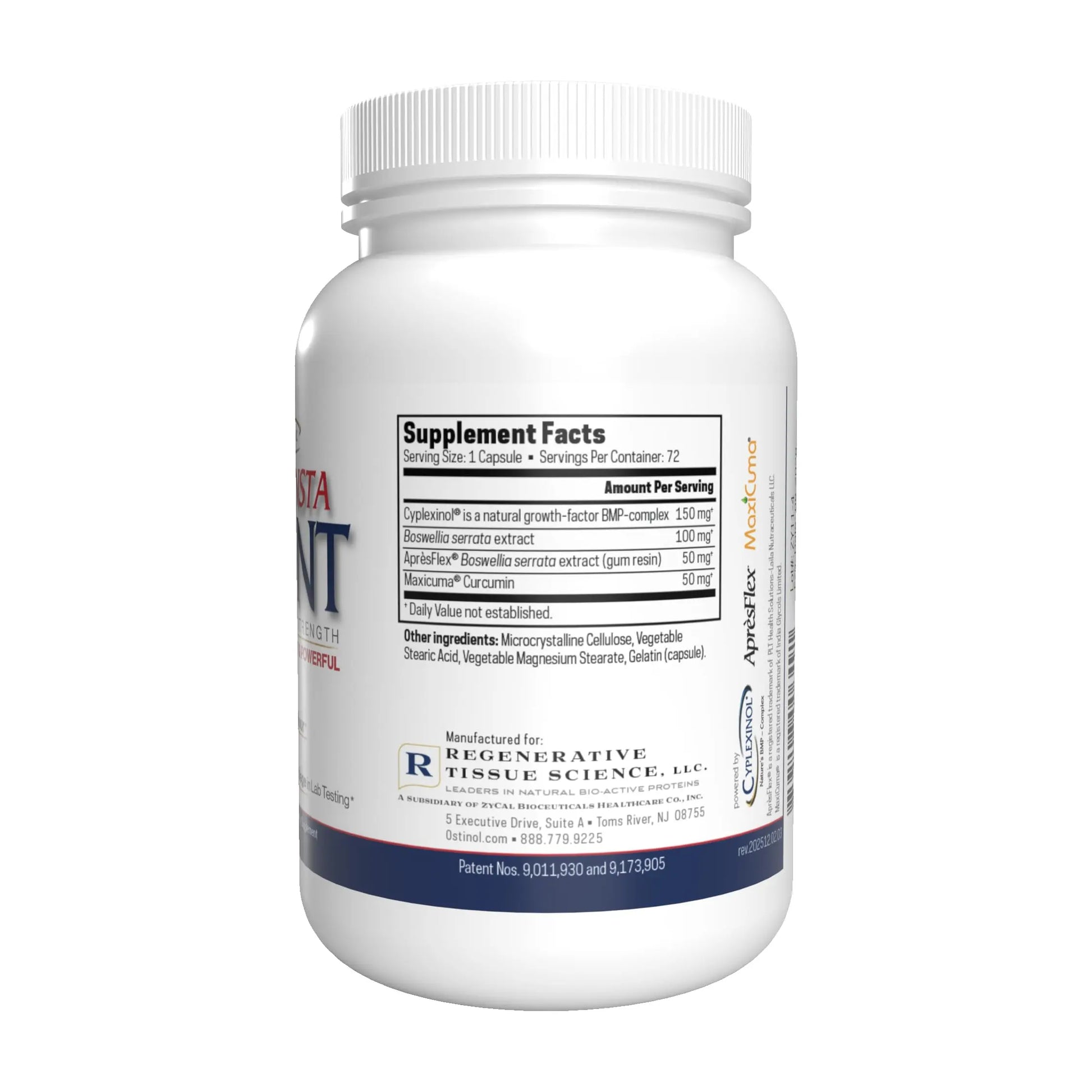 Ostinol Insta Joint Maximum Strength – Advanced Joint Support Capsules with Cyplexinol®, Maxicuma®, ApresFlex® & Boswellia – Supports Cartilage, Flexibility & Mobility – 72 Capsules ZYCALnz supplements