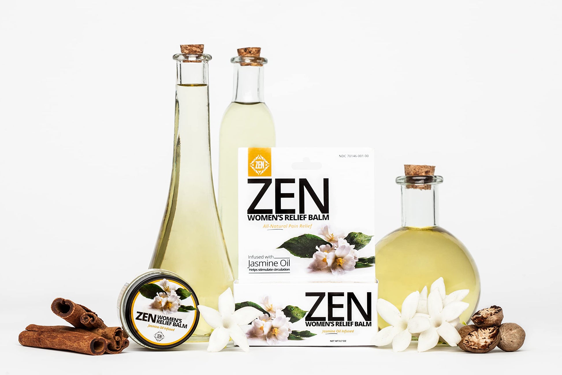 ZEN Women’s Relief Balm – Plant-Based Topical Balm Infused with Jasmine Oil – Cooling Botanical Blend – 0.7 oz – #TrustedByLegends ZENAu supplements