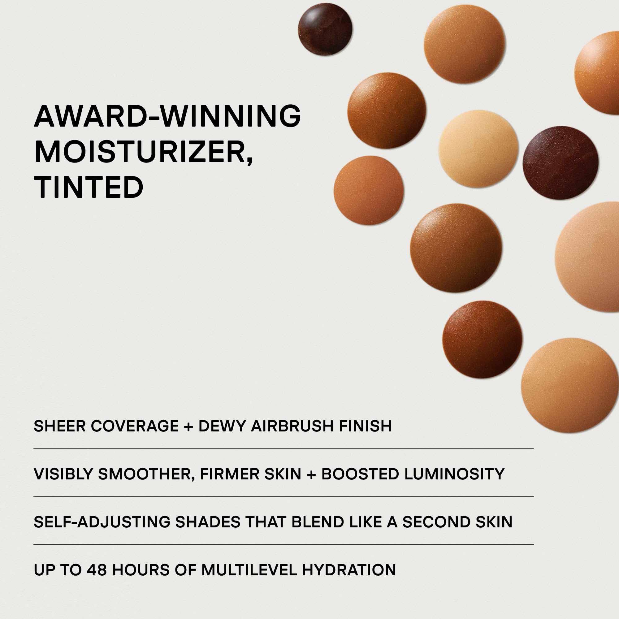 U Beauty The Super Tinted Hydrator Hyaluronic Acid Moisturizing Cream - Mega-Dose Skin Hydrator for Supple, Smooth, and Softer-Looking Skin For Up To 48 Hours - Shade 1-1.0 oz U BeautyAu supplements