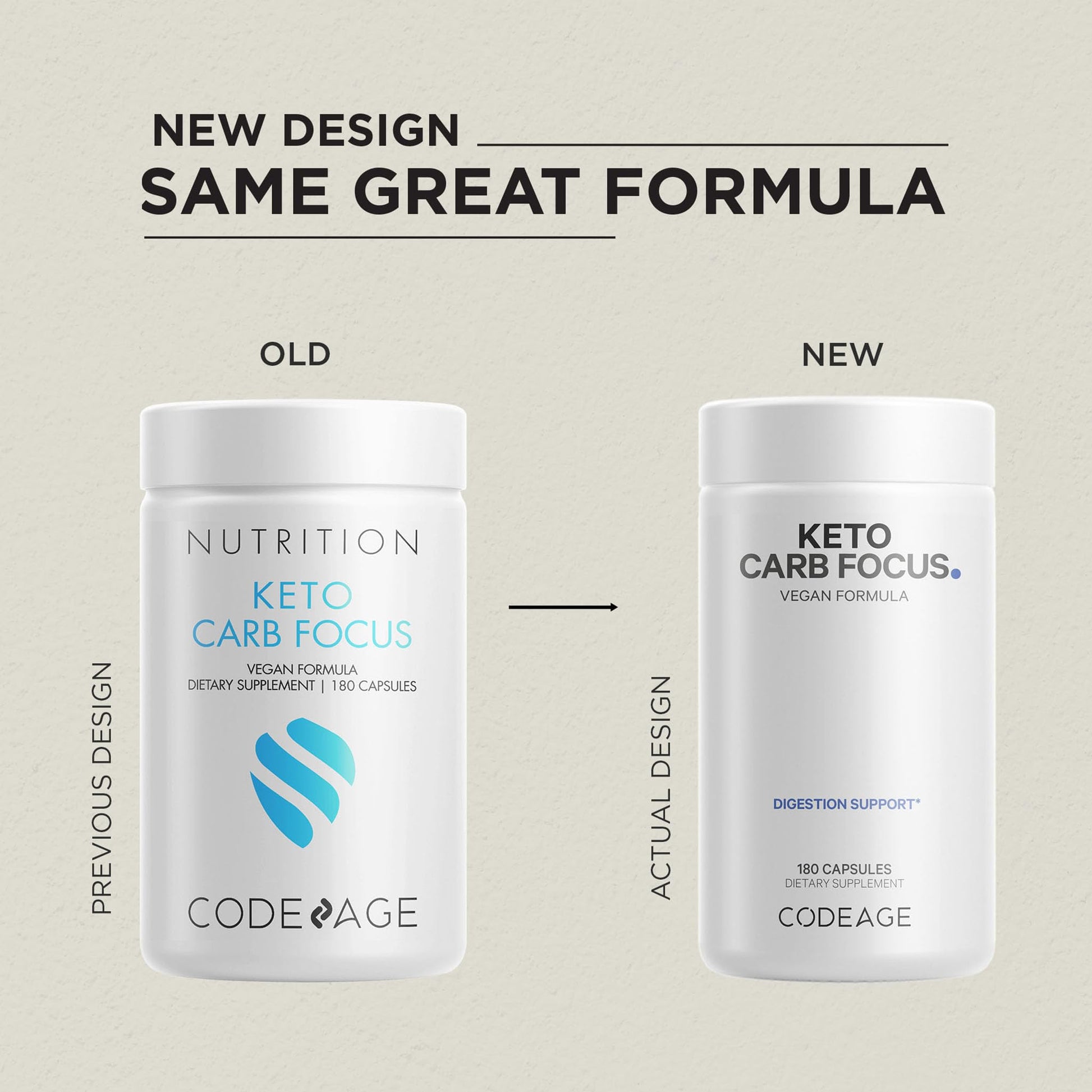 Codeage Keto Carb, White Kidney Bean, Green Tea & Cinnamon Bark Supplement, Triple Action Keto Cheat Vegan Pills, Ketogenic, Low Carb Diet Sugar, 3 Months Supply, Non-GMO, Gluten-Free, 180 Capsules CodeageAu supplements