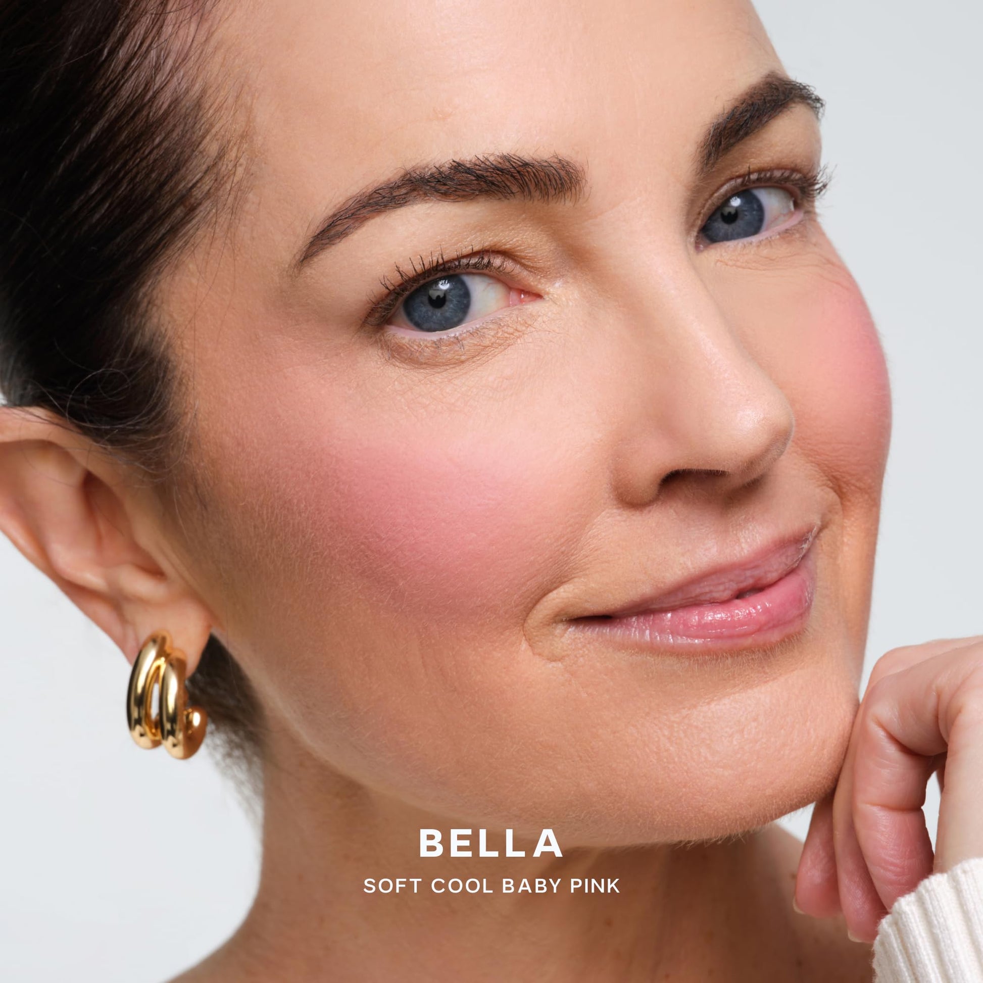 Saie Cheek Flush Duo - Dew Liquid Blush (.40 oz, Baby), SuperSuede Baked Powder Blush (.01 oz, Bella) - Layerable, Skin-Nourishing Blushes for a Seamless Radiant Finish SaieAu supplements