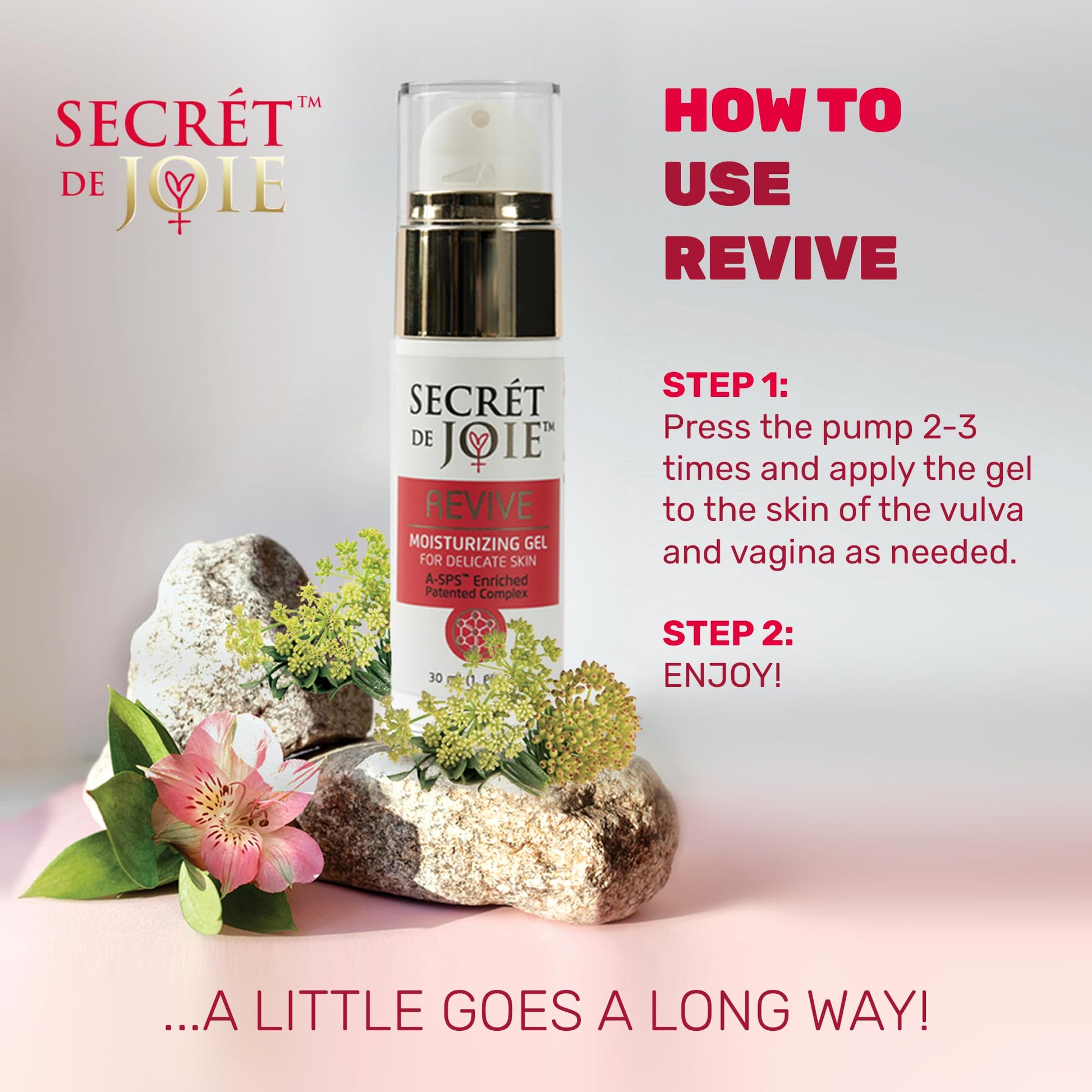 SECRET DE JOIE REVIVE Vaginal Moisturizer for Women - Long-Lasting Dryness & Discomfort Relief SECRET DE JOIEAu supplements