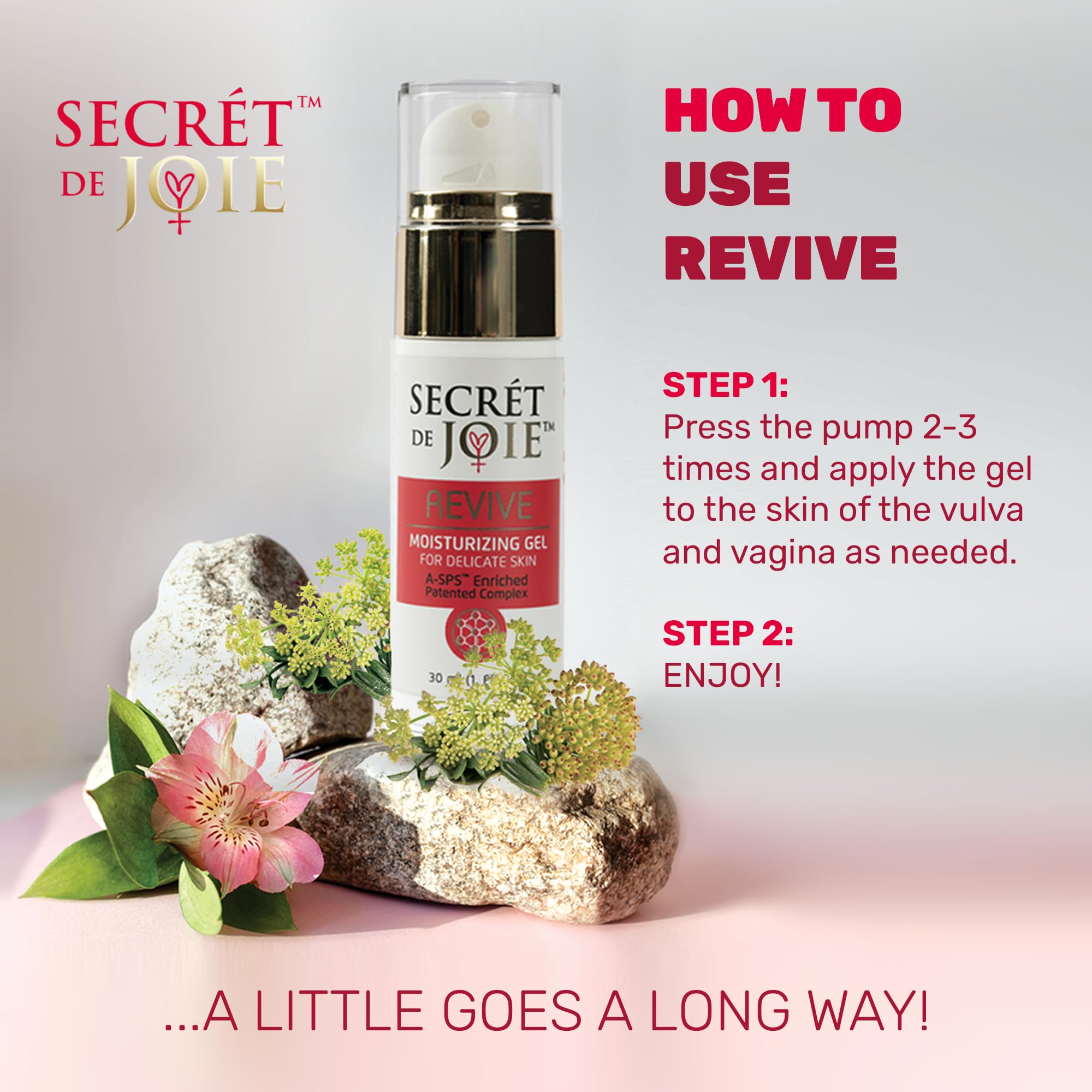 SECRET DE JOIE REVIVE Vaginal Moisturizer for Women - Long-Lasting Dryness & Discomfort Relief SECRET DE JOIEAu supplements