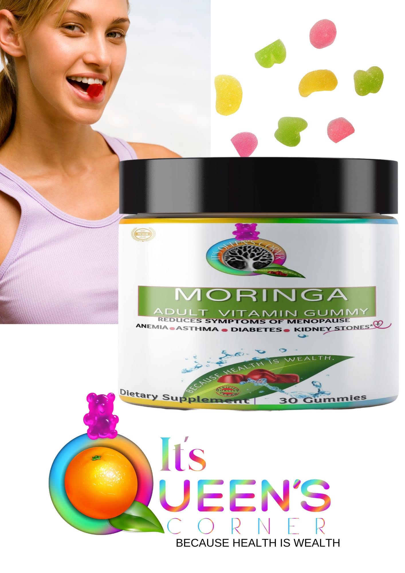 Moringa- Adult Supplement Gummy GenericAu supplements