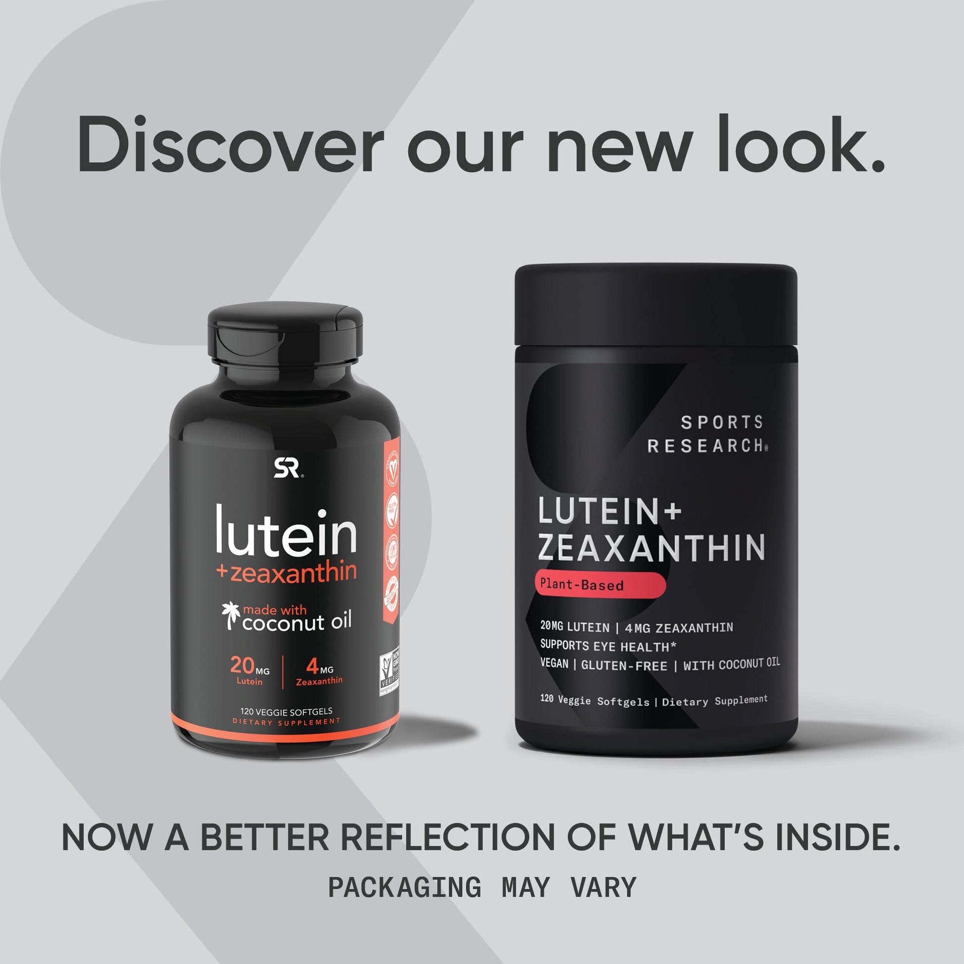Sports Research Vegan Lutein + Zeaxanthin (20mg) with Organic Coconut Sports ResearchAu supplements
